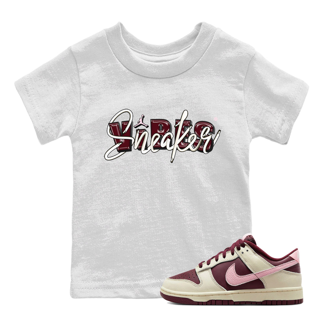 snkmatch Vibes Kids Tops - Dunk Valentines Day