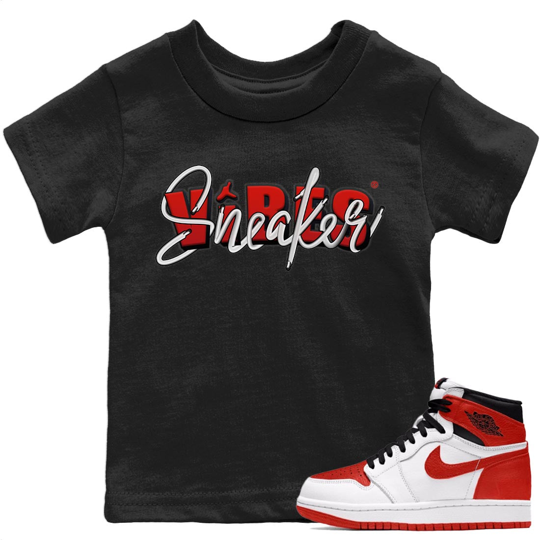 snkmatch Vibes Kids Tops - Air Jordan 1 Heritage