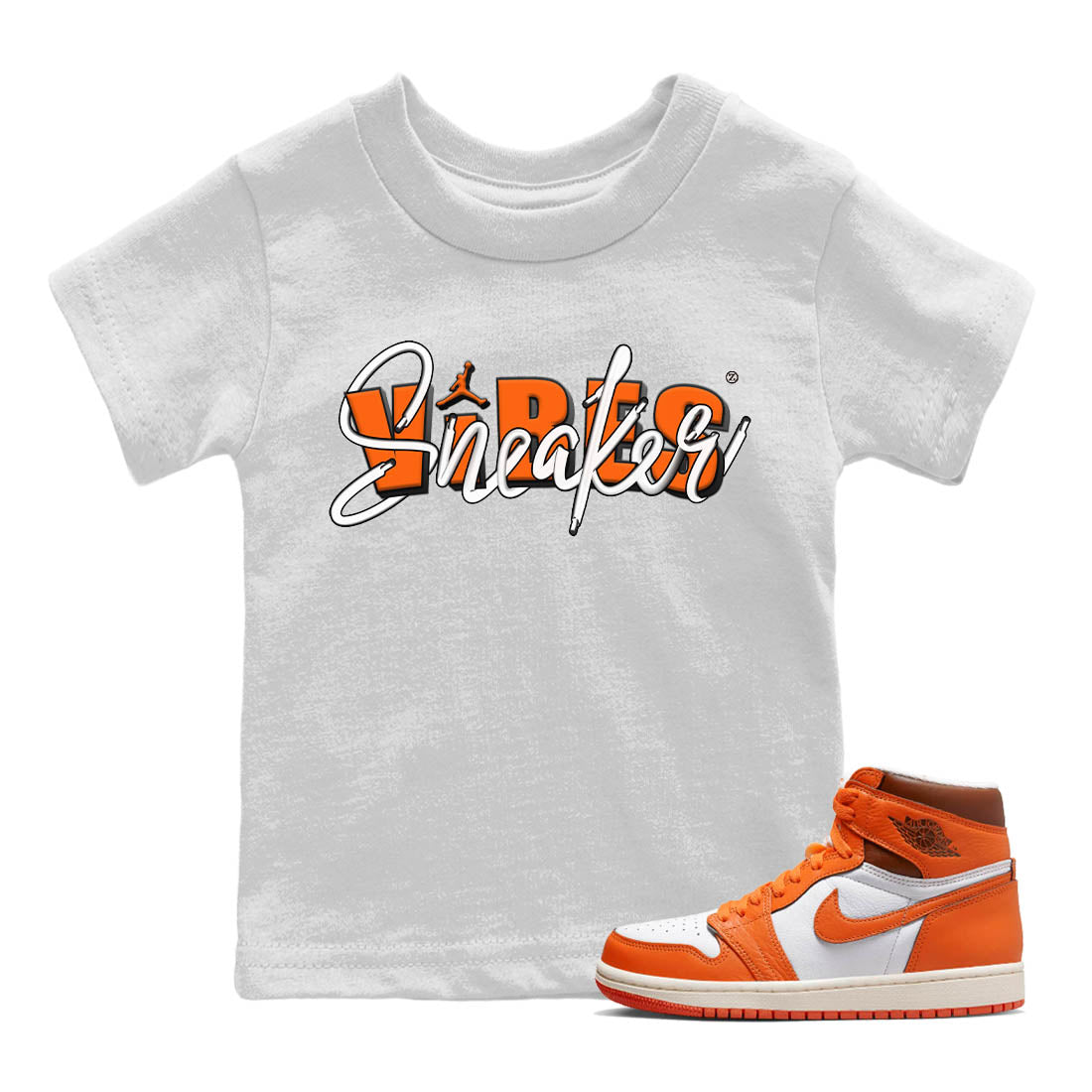 snkmatch Vibes Kids Tops - Air Jordan 1 Starfish