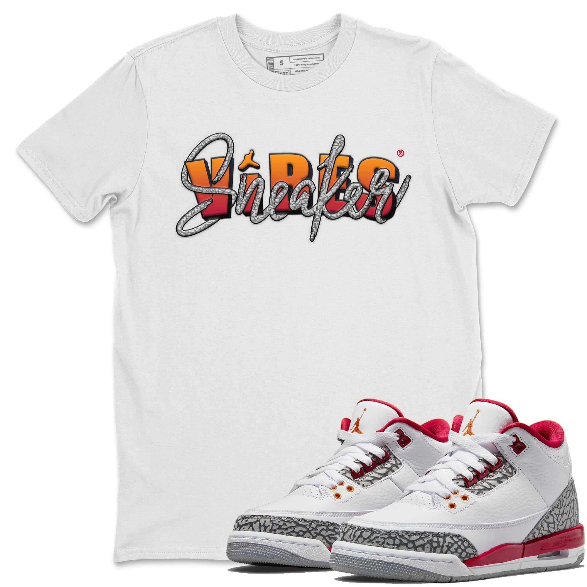 snkmatch Vibes Unisex Tops - Air Jordan 3 Cardinal