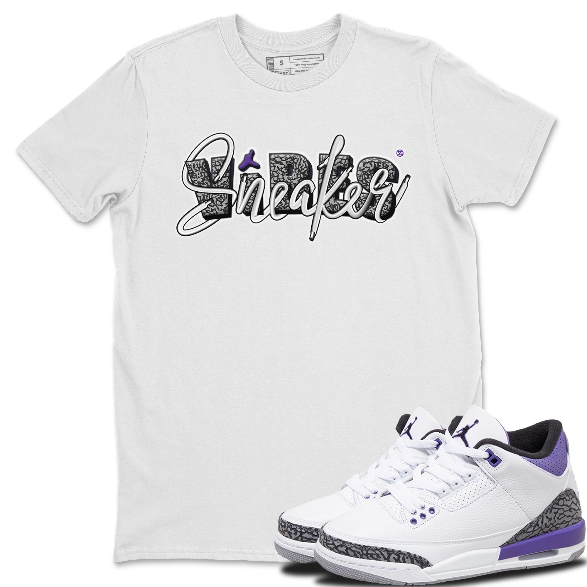 snkmatch Vibes Unisex Tops - Air Jordan 3 Dark Iris