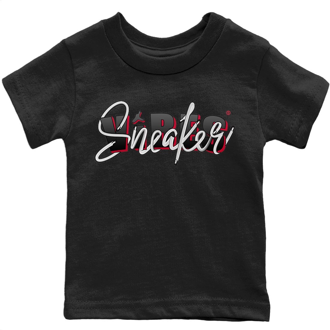 snkmatch Vibes Kids Tops - Air Jordan 4 Red Thunder