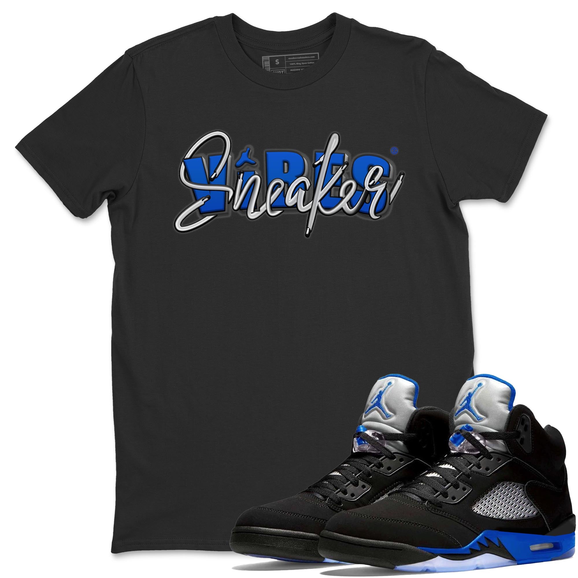 snkmatch Vibes Unisex Tops - Air Jordan 5 Racer Blue