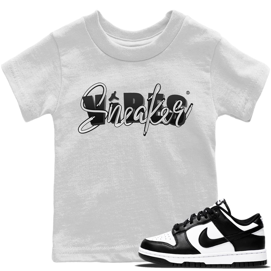snkmatch Vibes Kids Tops - Dunk Panda