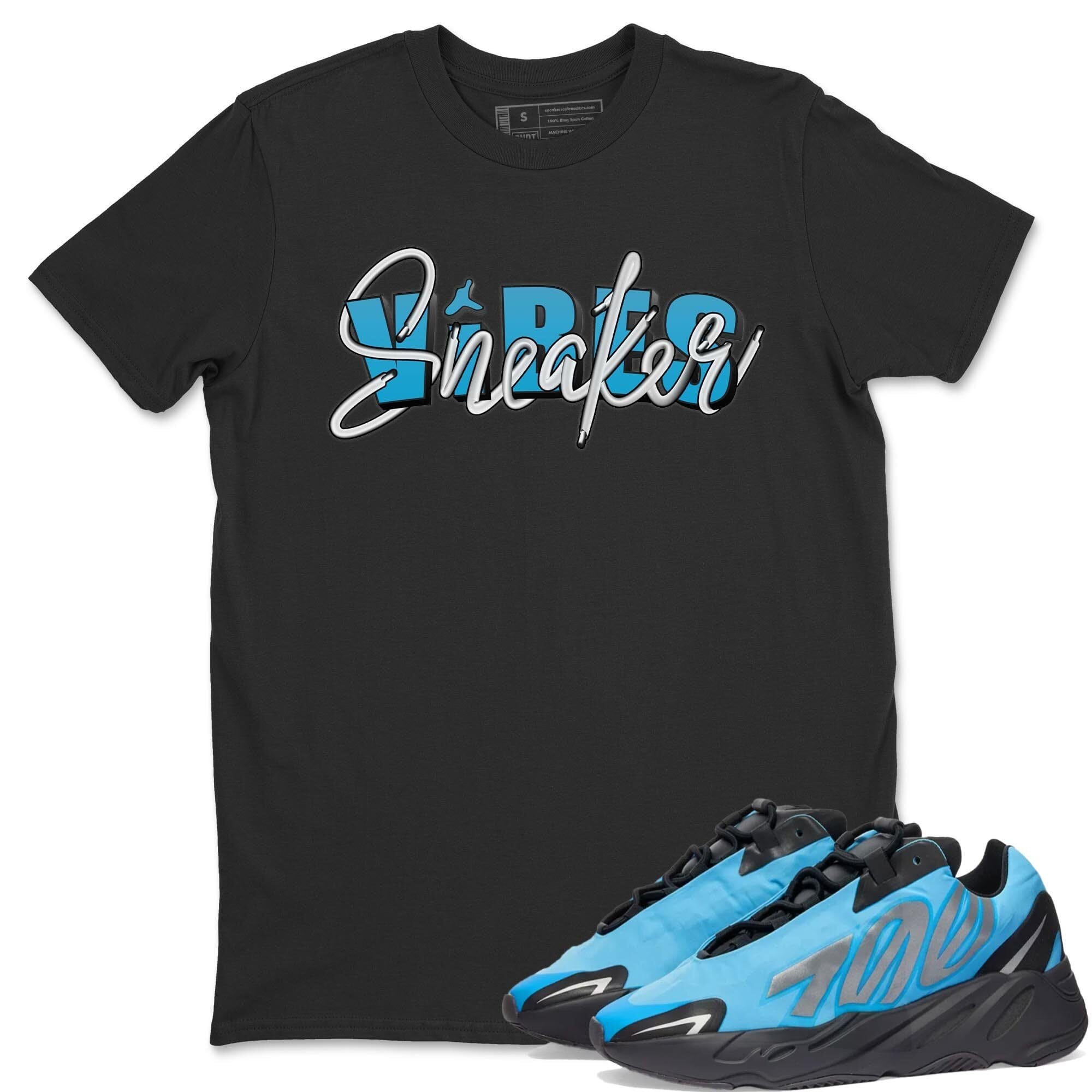 snkmatch Vibes Unisex Tops - Yeezy 700 Bright Cyan