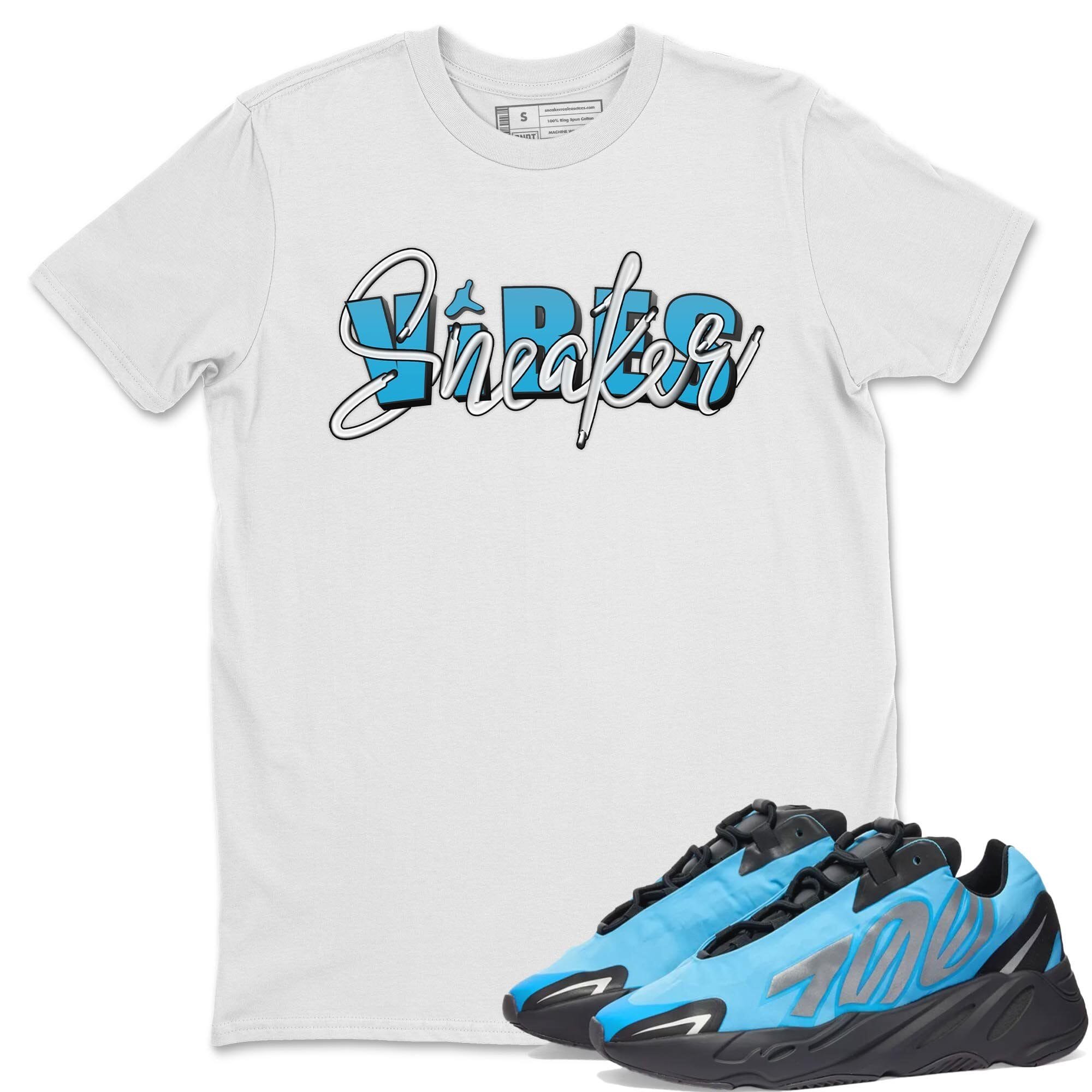 snkmatch Vibes Unisex Tops - Yeezy 700 Bright Cyan