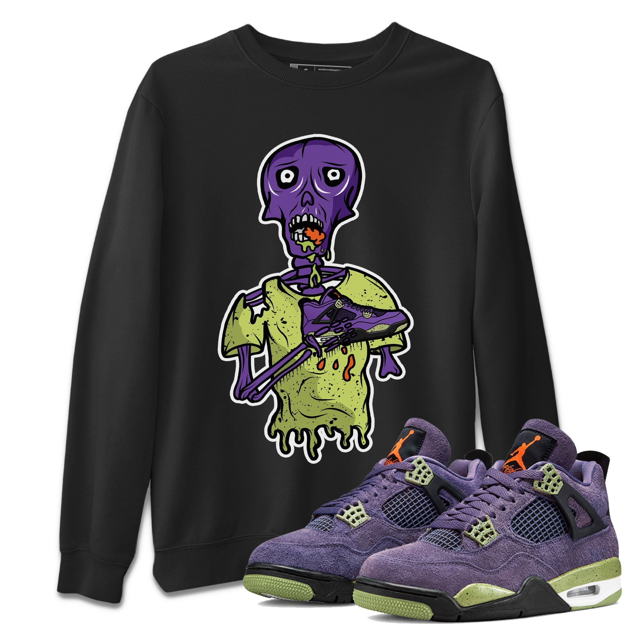 snkmatch Zombie Unisex Tops - Air Jordan 4 Canyon Purple