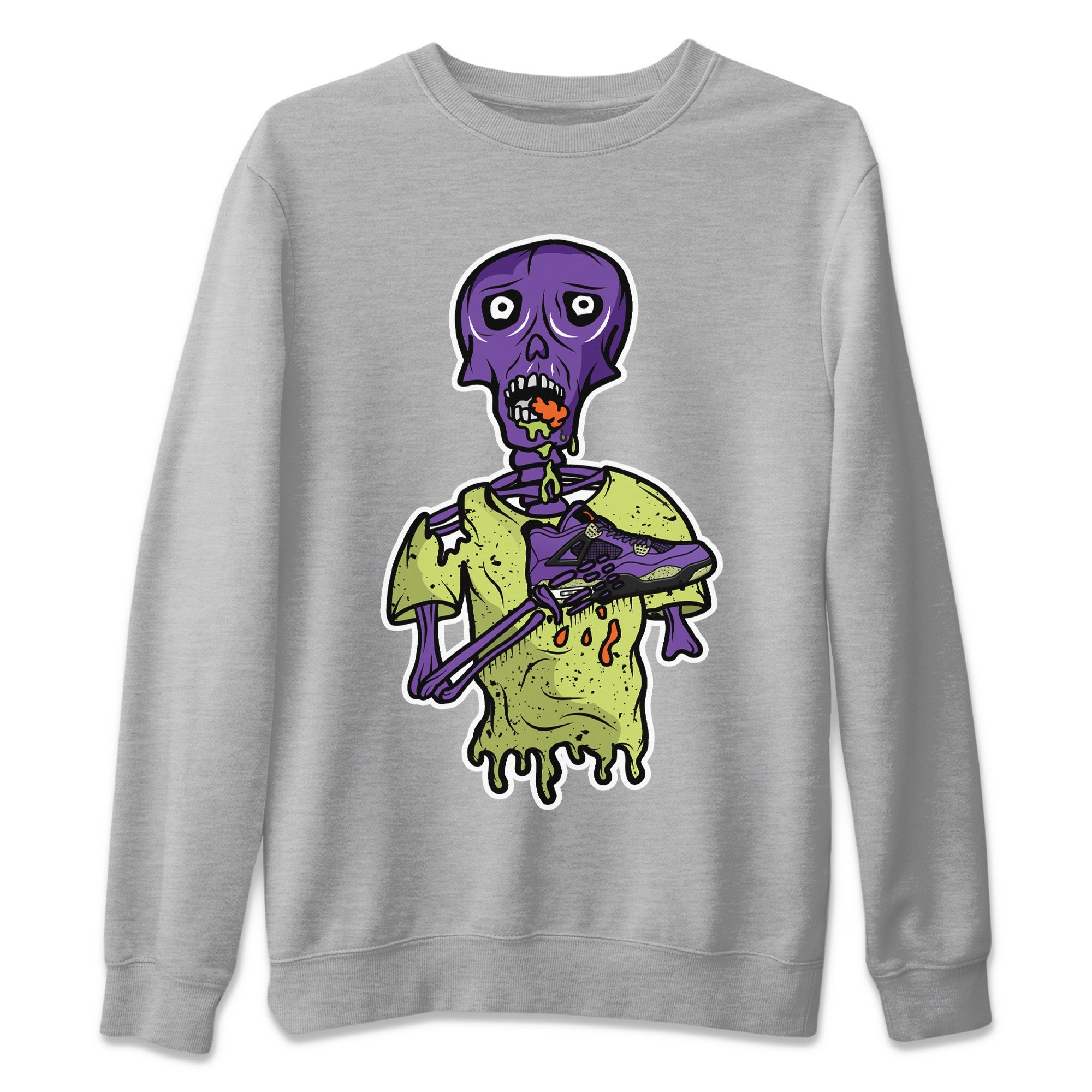 snkmatch Zombie Unisex Tops - Air Jordan 4 Canyon Purple