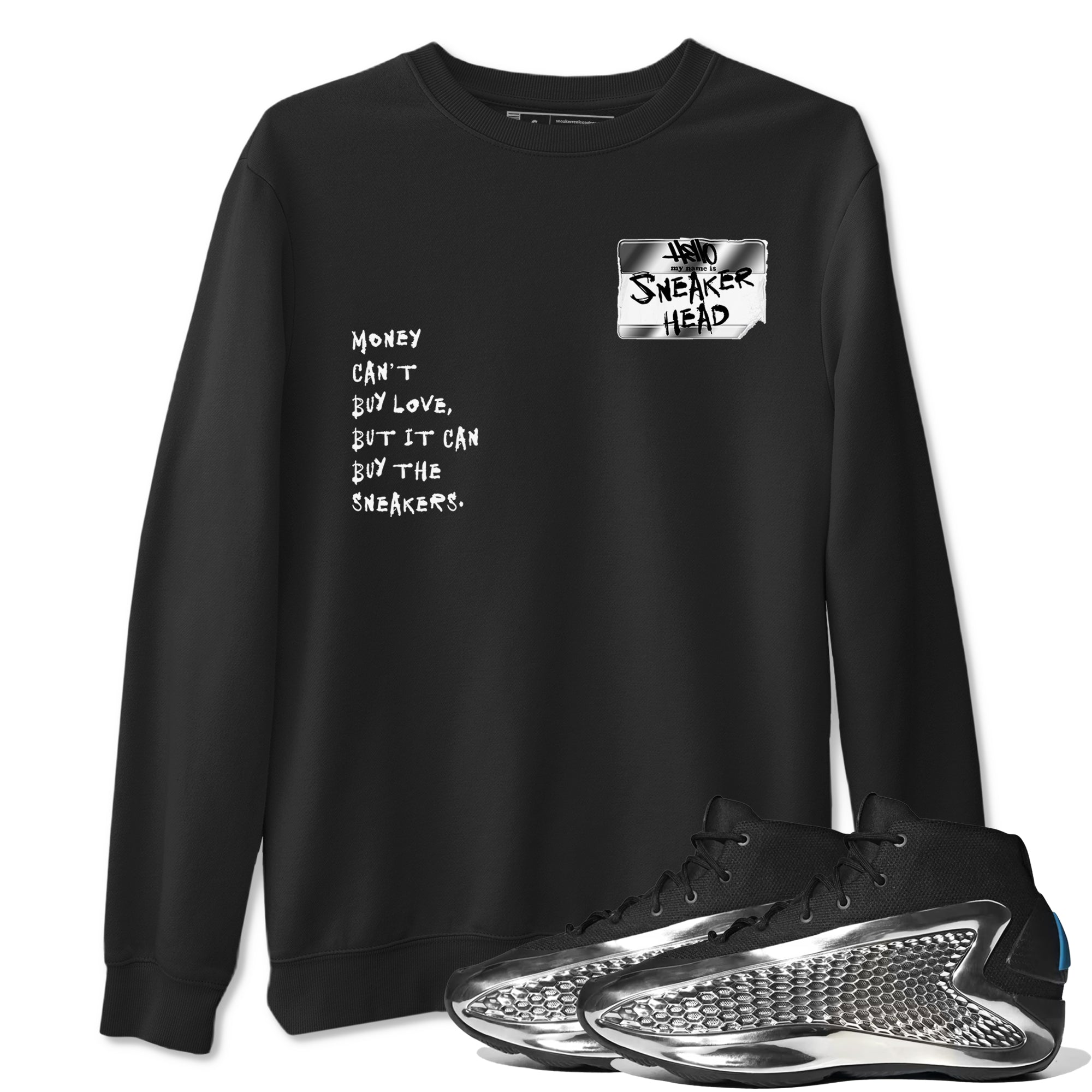 snkmatch Badge snkmatch Tees - AE 1 Silver Metallic