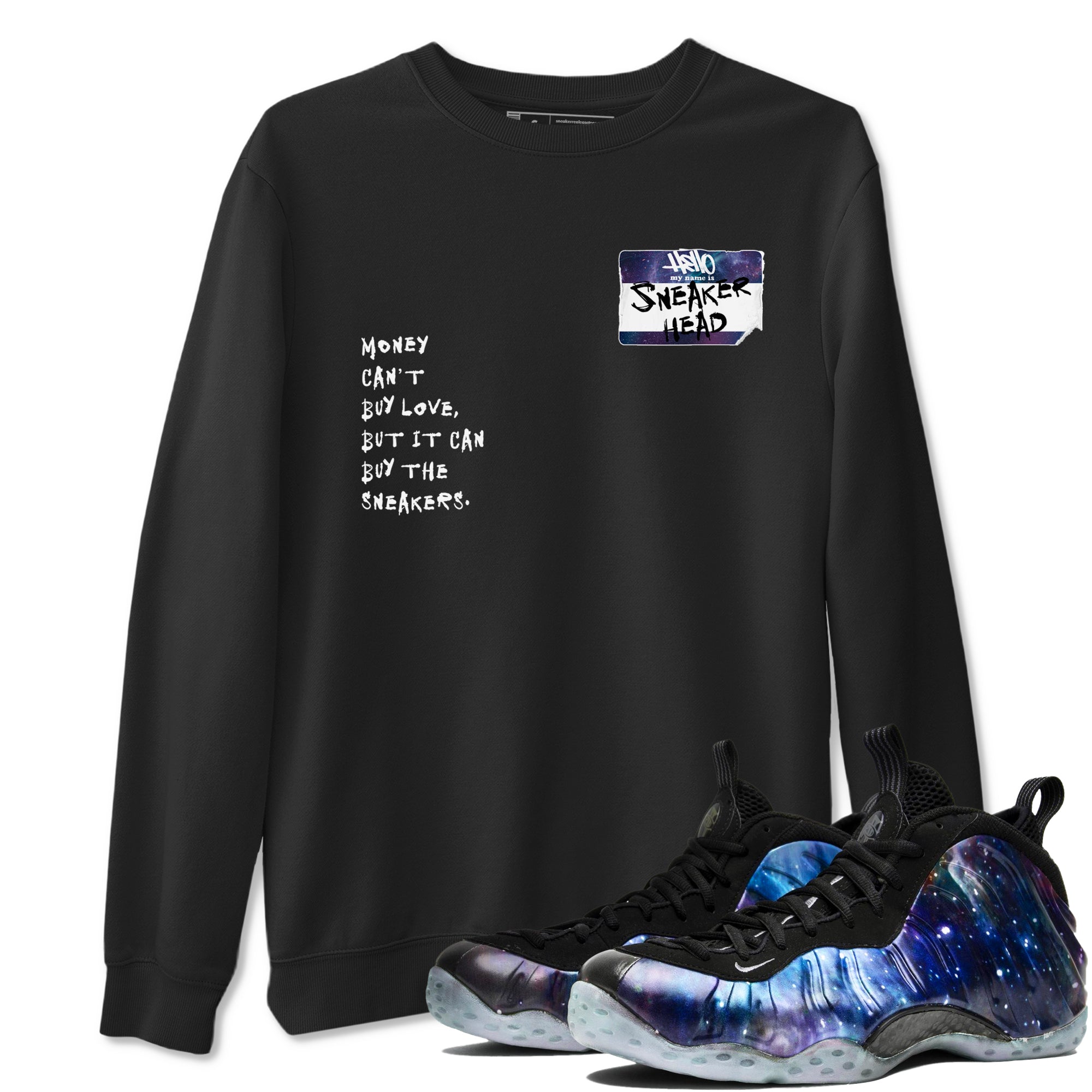 snkmatch Badge snkmatch Tees - Air Foamposite One Galaxy