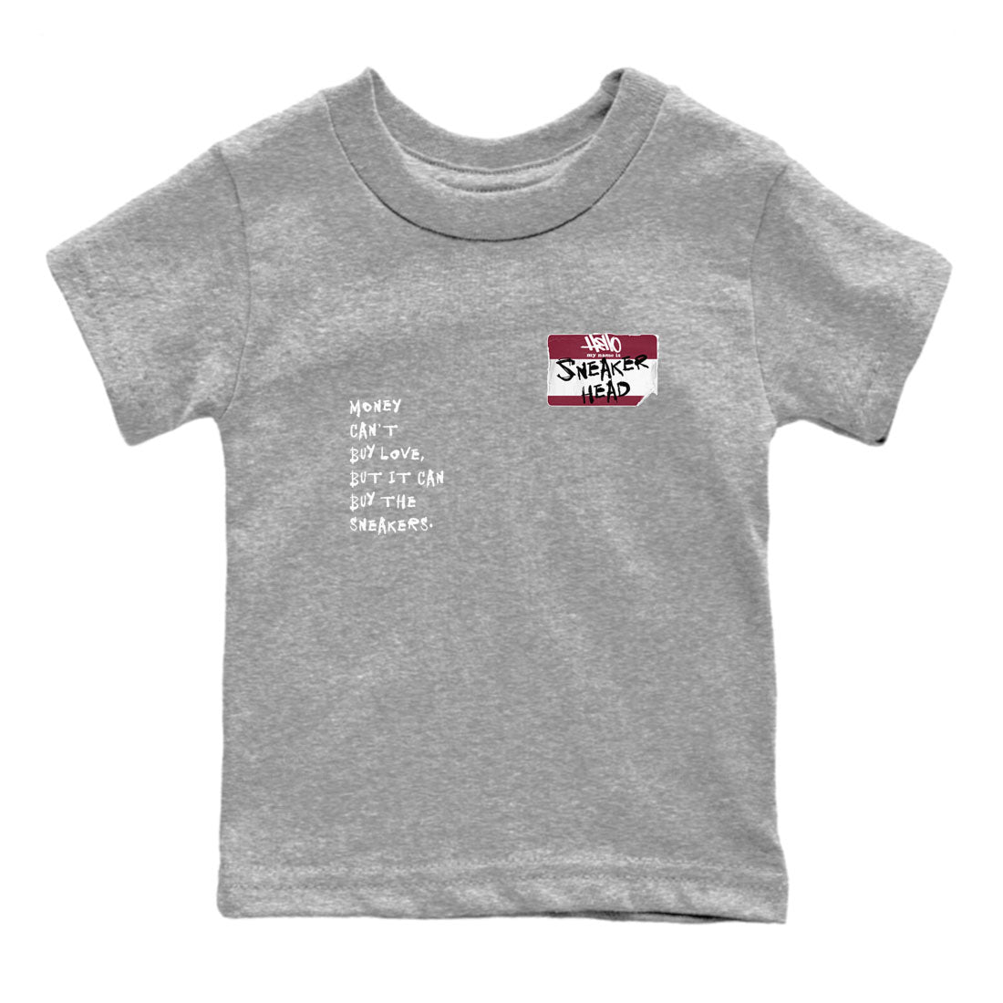 snkmatch Badge snkmatch Tees Kids - Air Jordan 1 Metallic Burgundy