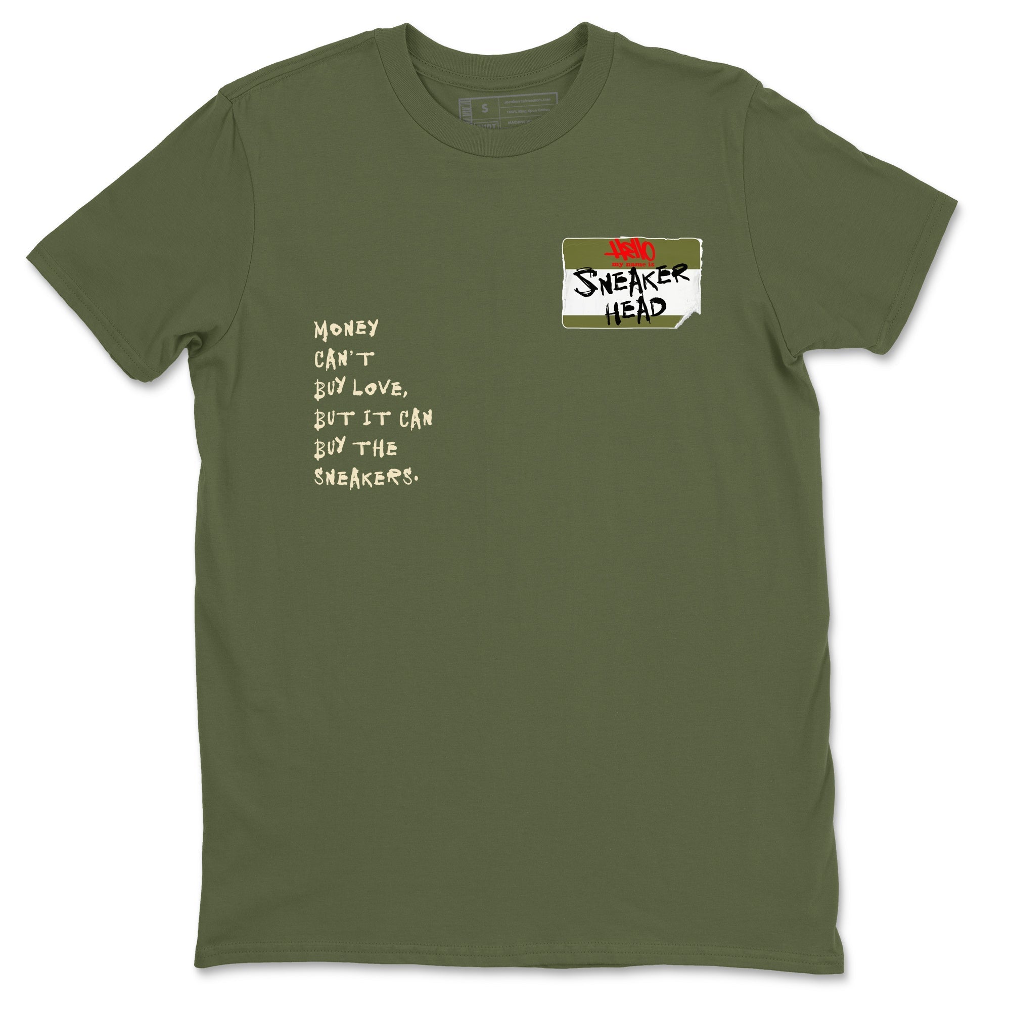 snkmatch Badge snkmatch Tees - Air Jordan 1 Travis Scott Medium Olive