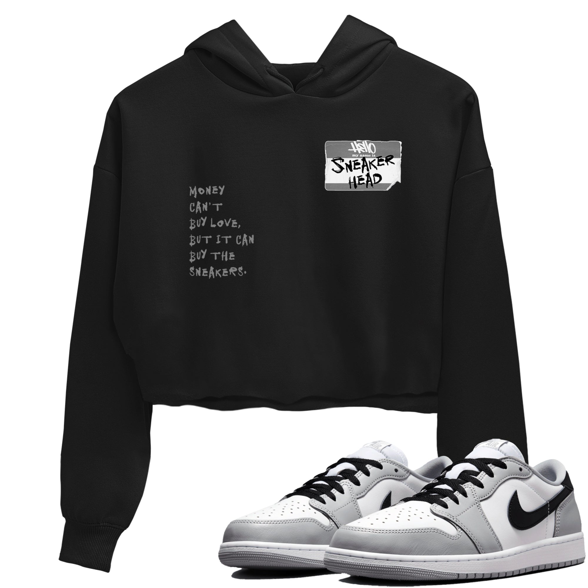 snkmatch Badge snkmatch Women's Top - Air Jordan 1 Wolf Grey