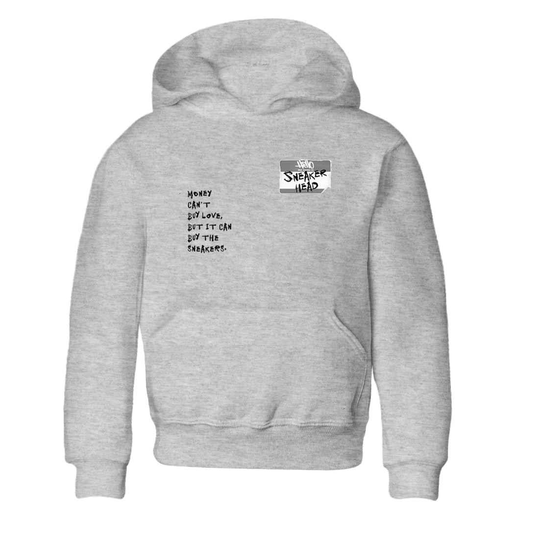 snkmatch Badge snkmatch Tees Kids - Air Jordan 1 Wolf Grey
