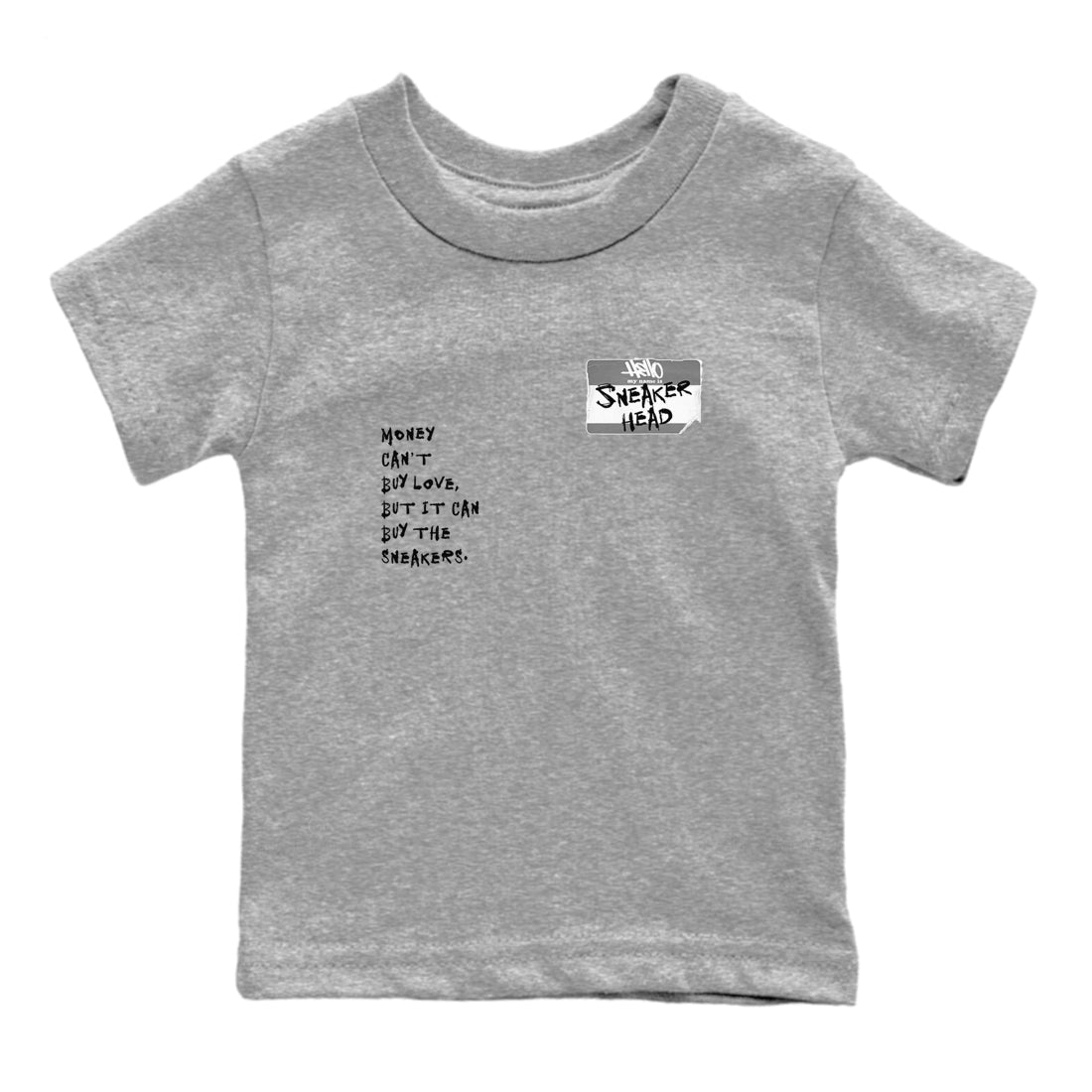 snkmatch Badge snkmatch Tees Kids - Air Jordan 1 Wolf Grey