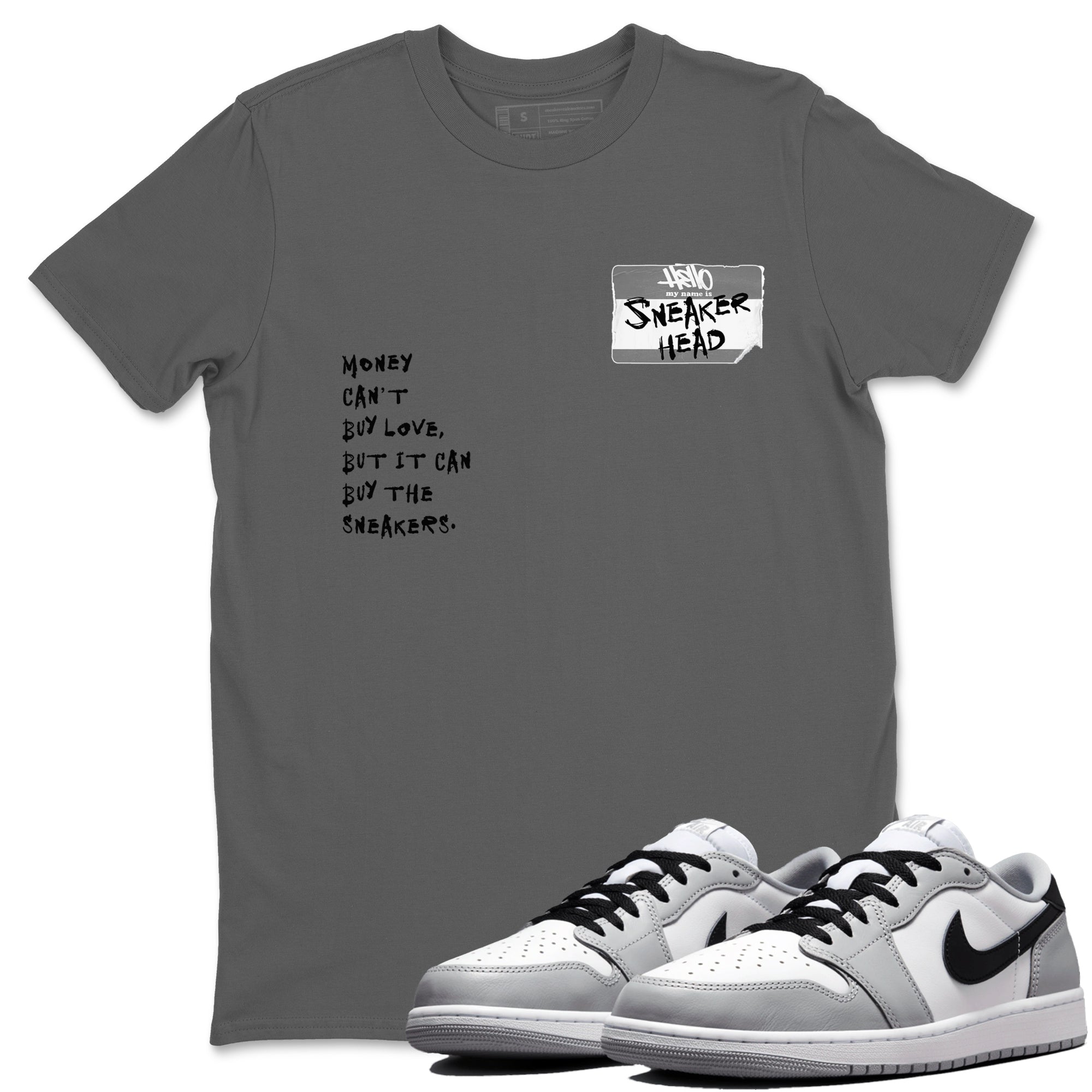 snkmatch Badge snkmatch Tees - Air Jordan 1 Wolf Grey