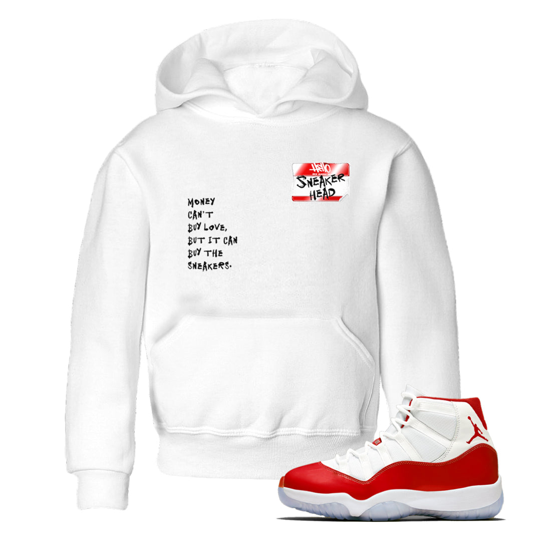 snkmatch Badge snkmatch Tees Kids - Air Jordan 11 Cherry