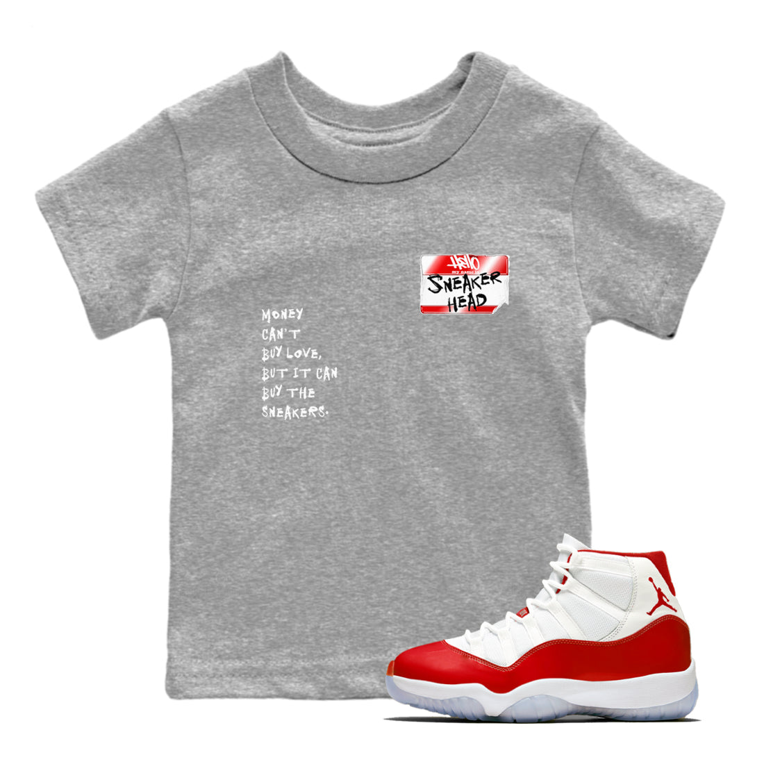 snkmatch Badge snkmatch Tees Kids - Air Jordan 11 Cherry