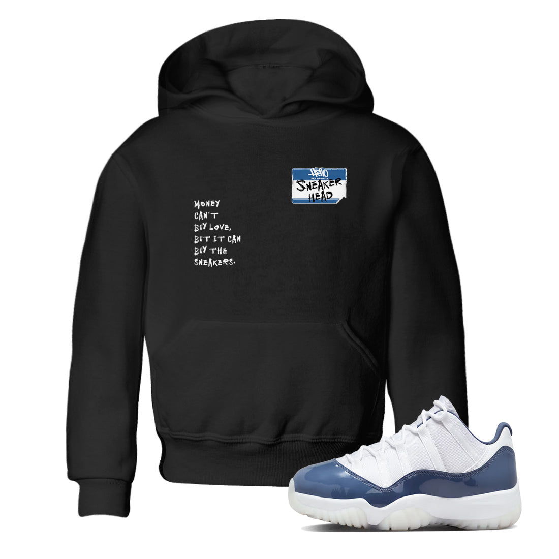 snkmatch Badge snkmatch Tees Kids - Air Jordan 11 Diffused Blue