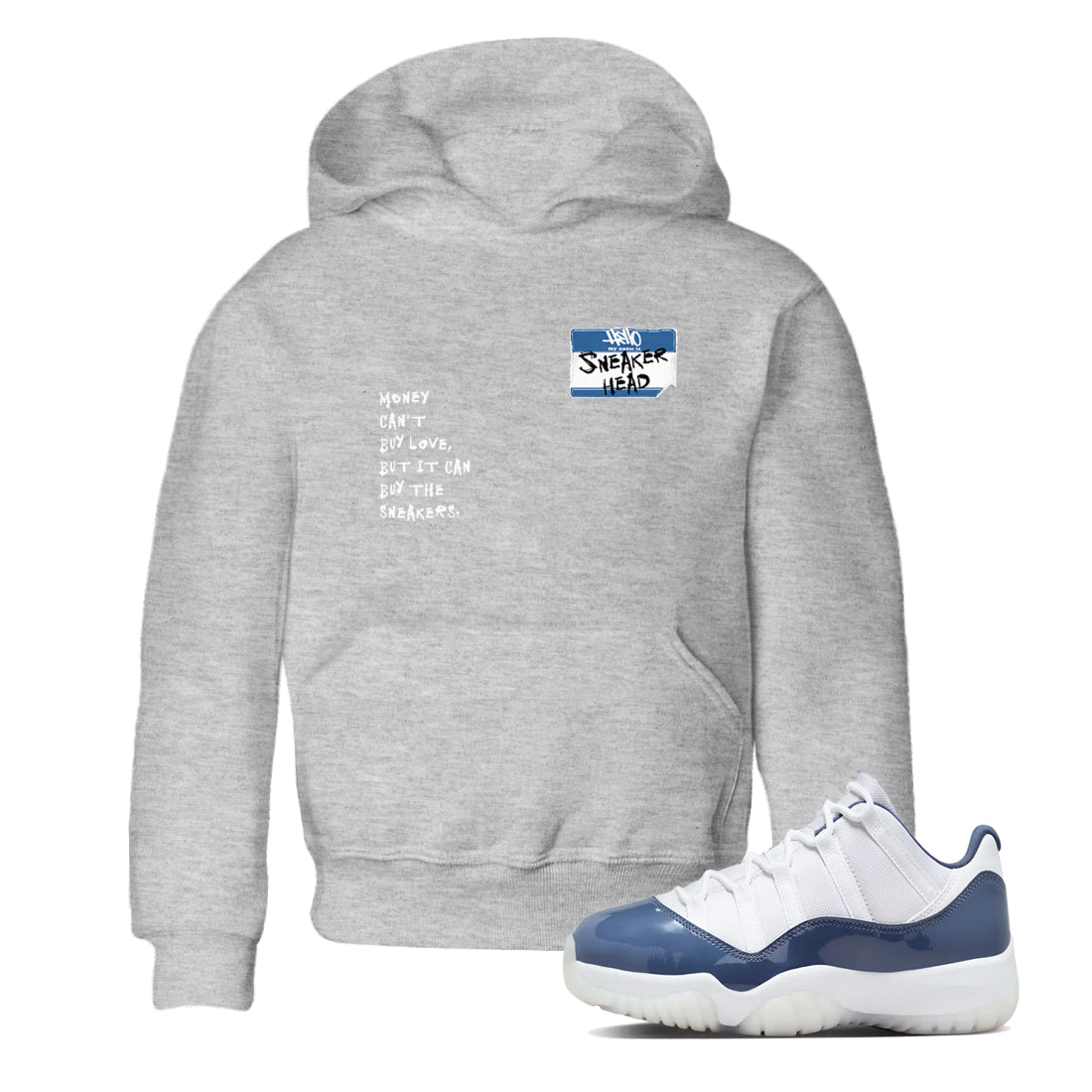 snkmatch Badge snkmatch Tees Kids - Air Jordan 11 Diffused Blue