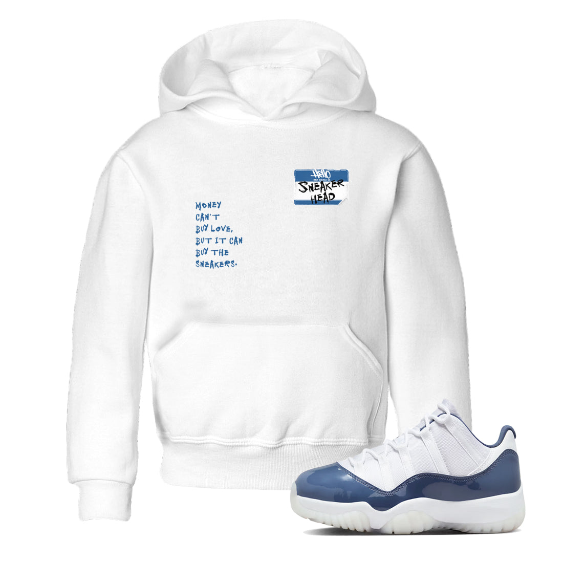 snkmatch Badge snkmatch Tees Kids - Air Jordan 11 Diffused Blue