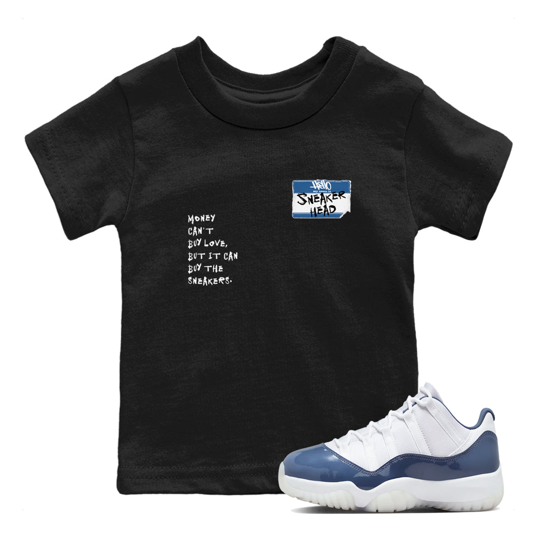 snkmatch Badge snkmatch Tees Kids - Air Jordan 11 Diffused Blue