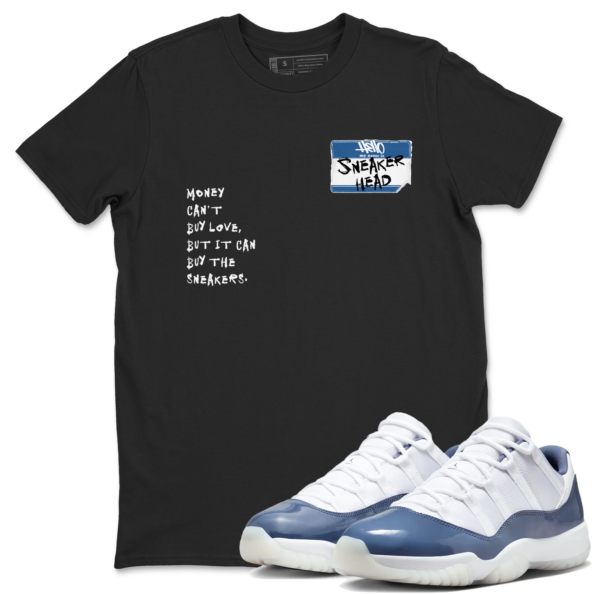 snkmatch Badge snkmatch Tees - Air Jordan 11 Diffused Blue