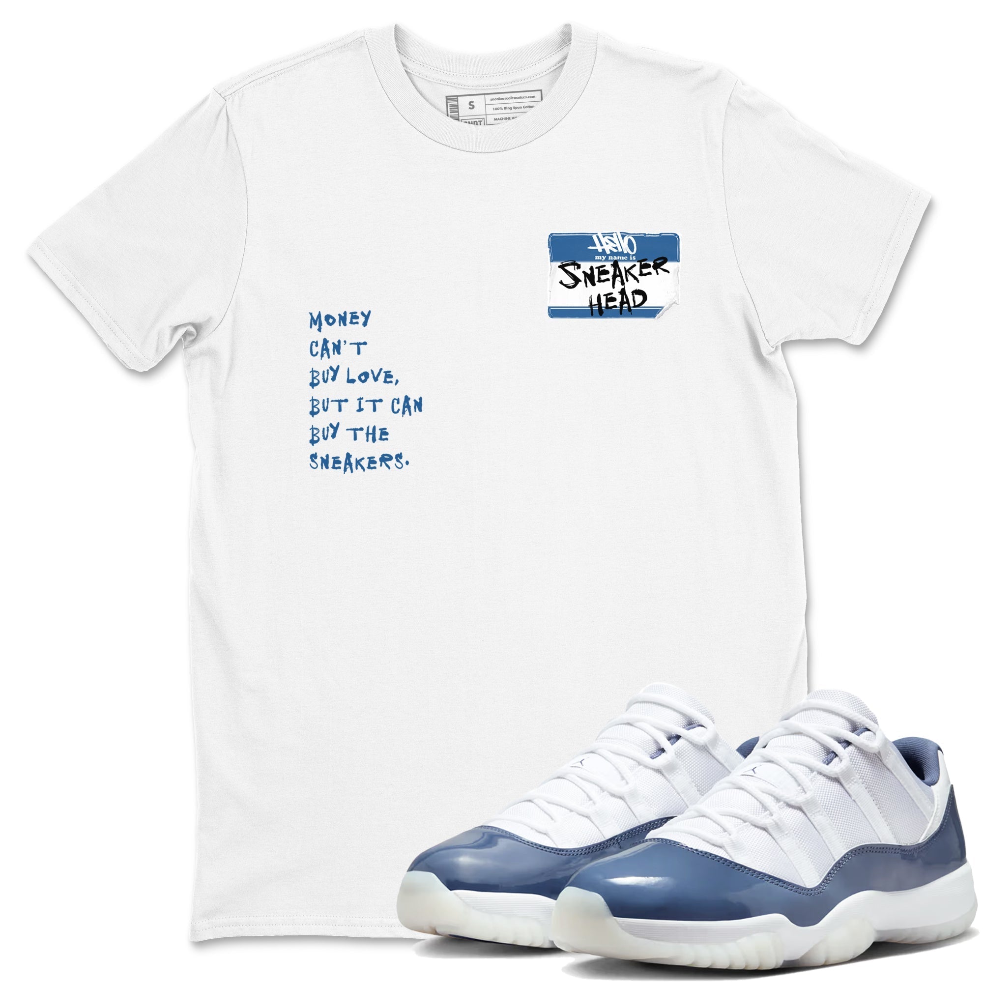 snkmatch Badge snkmatch Tees - Air Jordan 11 Diffused Blue