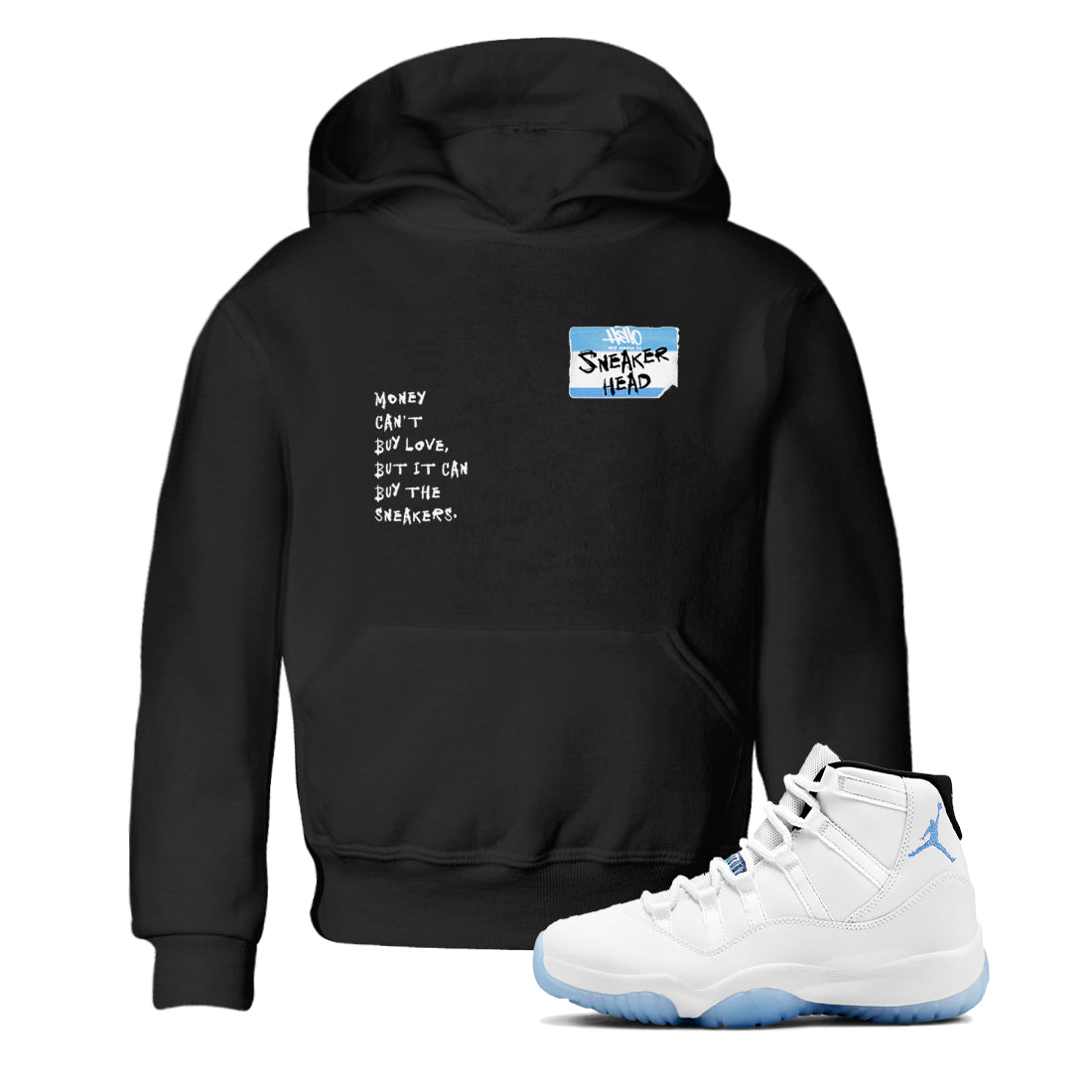 snkmatch Badge snkmatch Tees Kids - Air Jordan 11 Legend Blue
