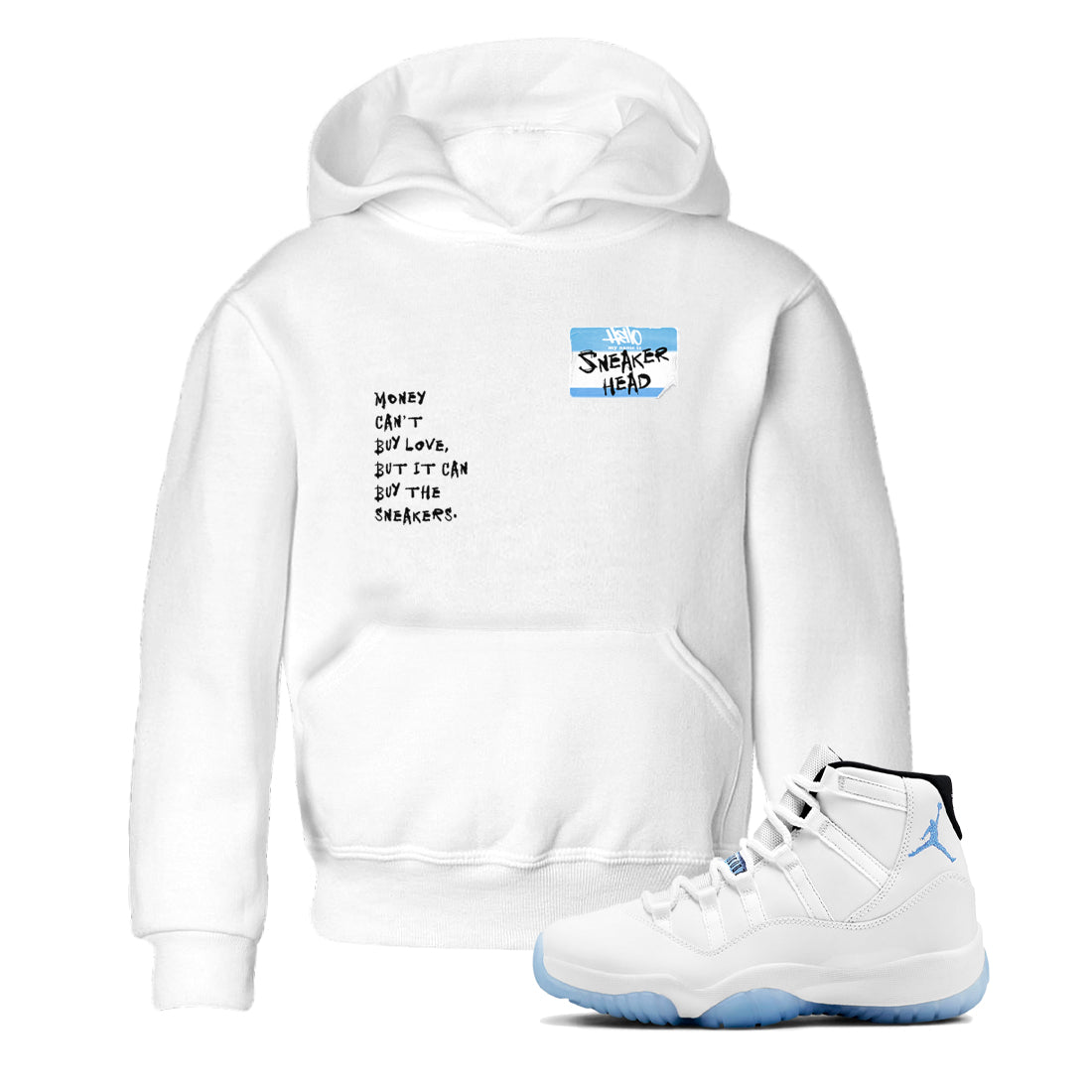 snkmatch Badge snkmatch Tees Kids - Air Jordan 11 Legend Blue