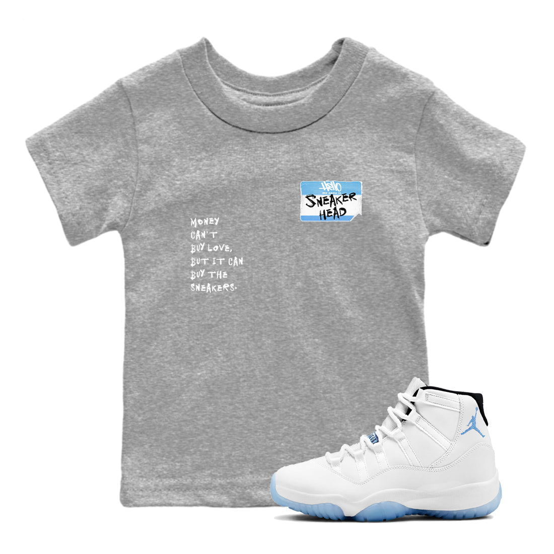 snkmatch Badge snkmatch Tees Kids - Air Jordan 11 Legend Blue