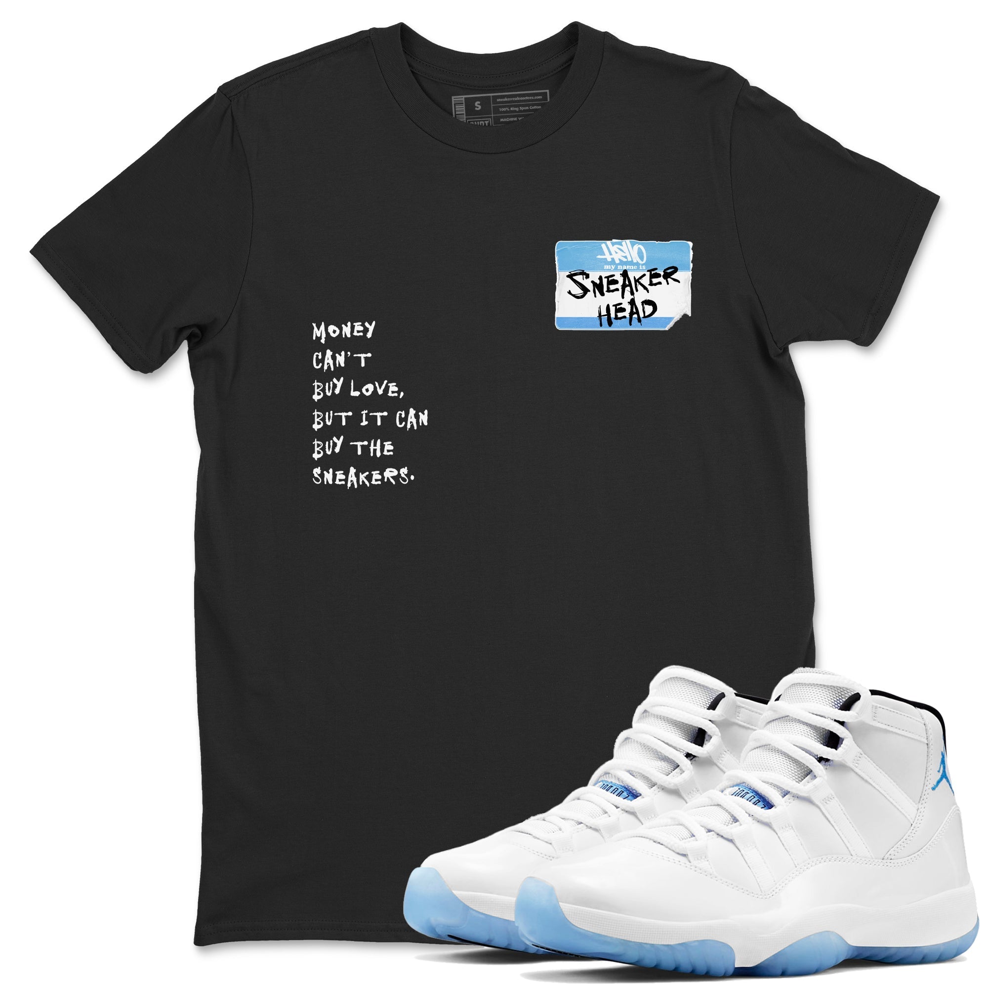 snkmatch Badge snkmatch Tees - Air Jordan 11 Legend Blue