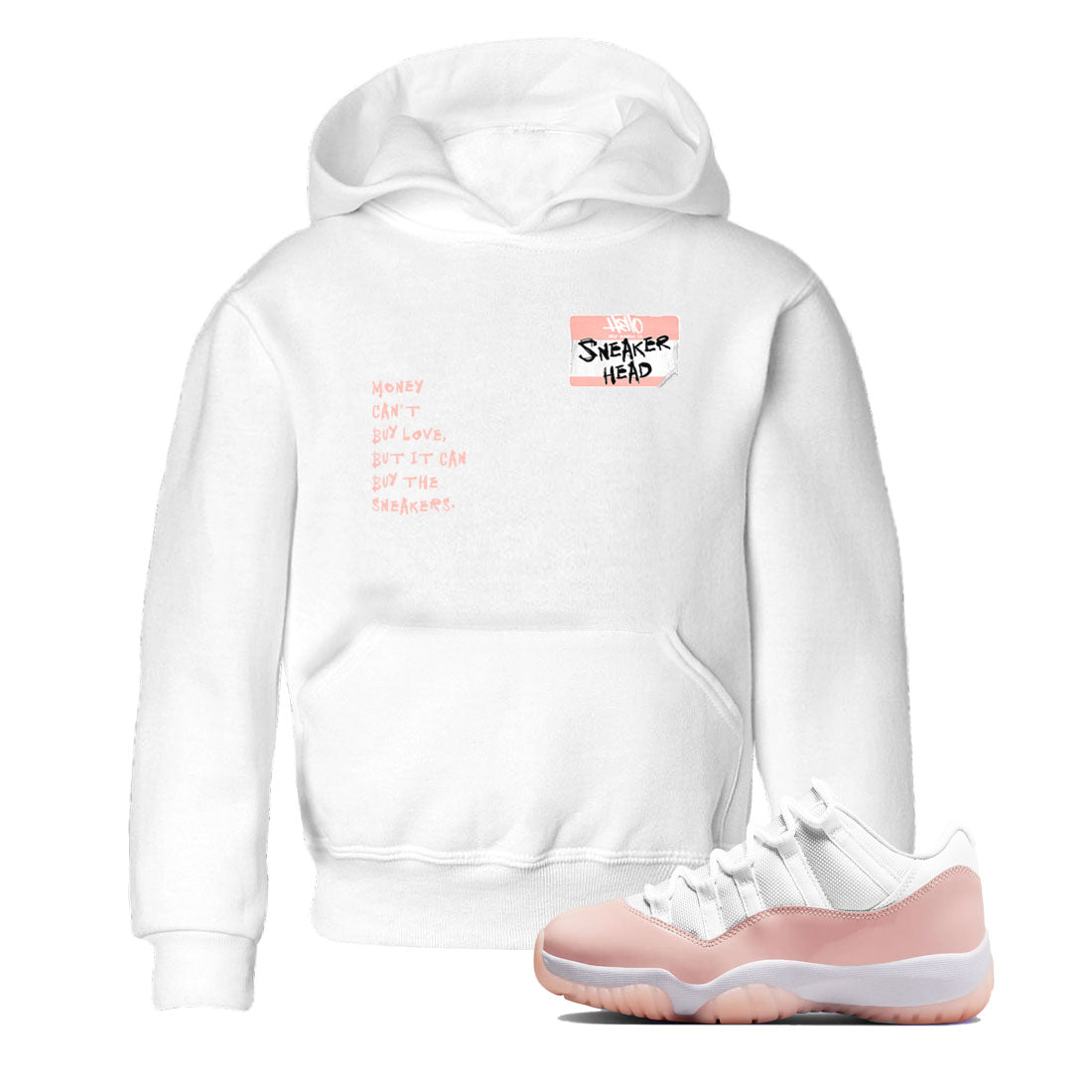 snkmatch Badge snkmatch Tees Kids - Air Jordan 11 Legend Pink