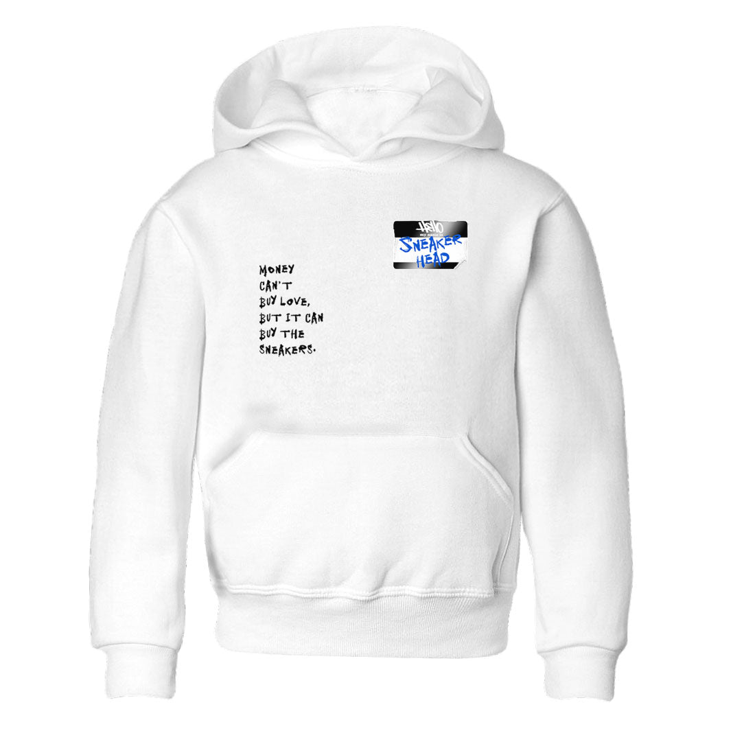 snkmatch Badge snkmatch Tees Kids - Air Jordan 11 Black and Varsity Royal