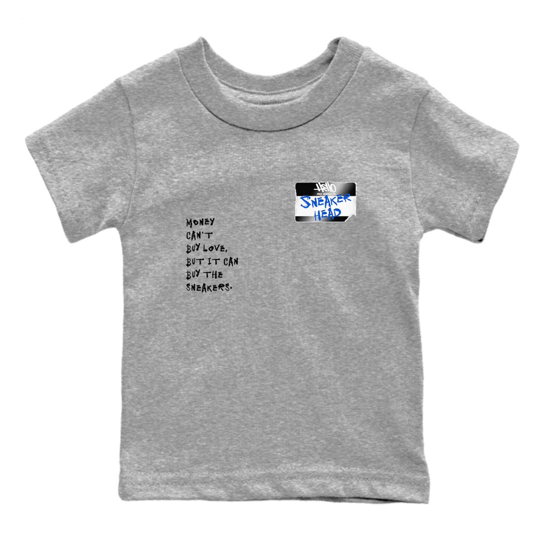 snkmatch Badge snkmatch Tees Kids - Air Jordan 11 Black and Varsity Royal