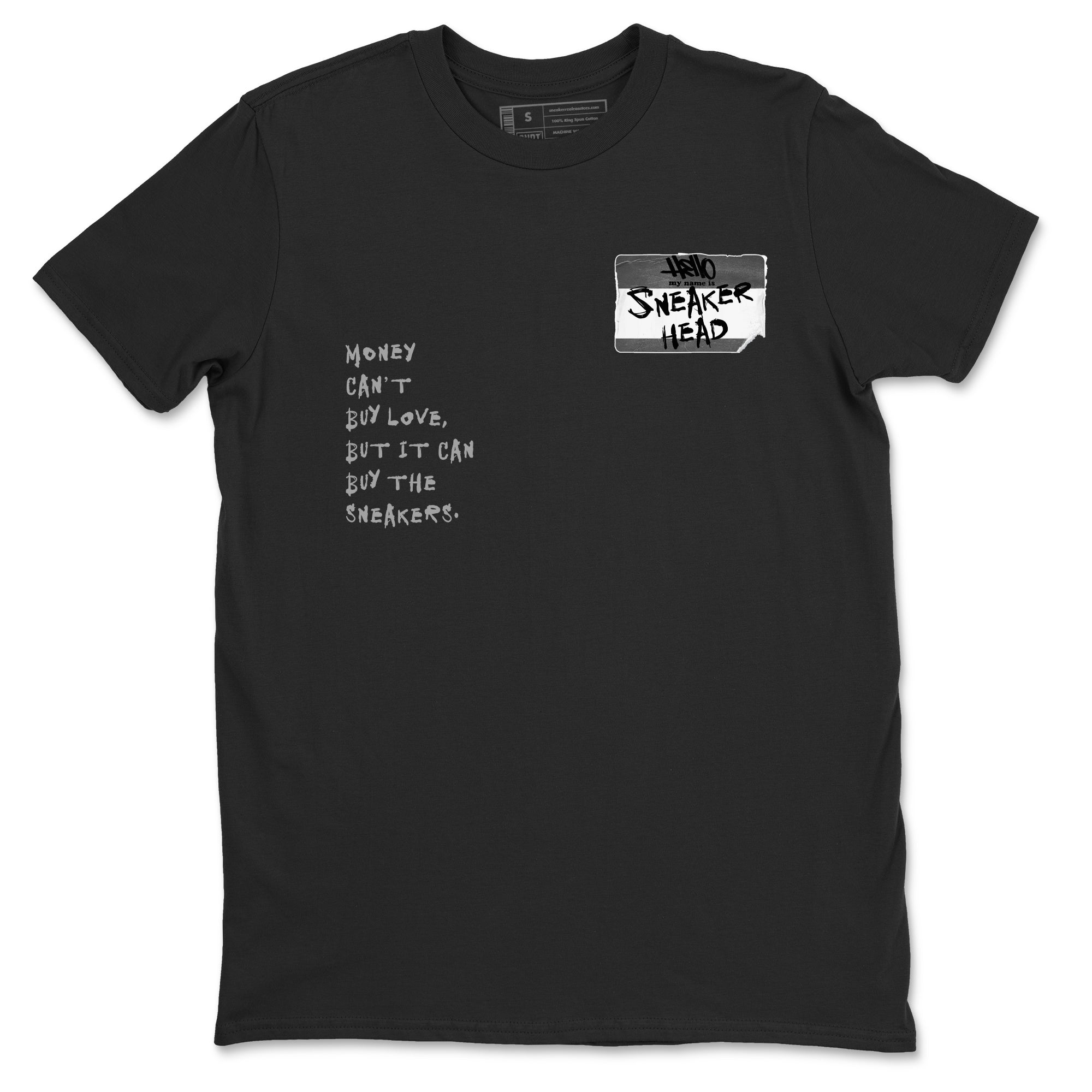 snkmatch Badge snkmatch Tees - Air Jordan 12 Black Wolf Grey