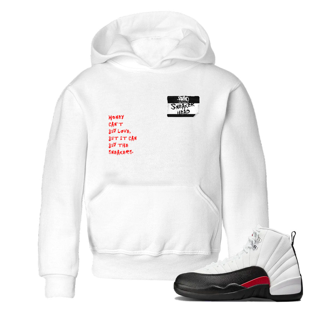 snkmatch Badge snkmatch Tees Kids - Air Jordan 12 Taxi Flip