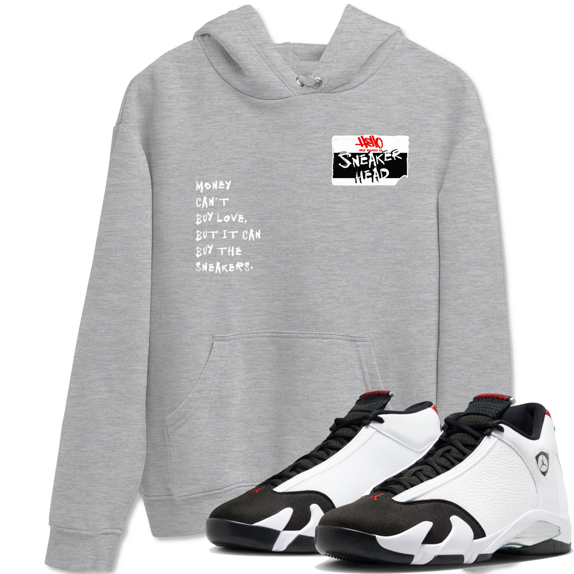 snkmatch Badge snkmatch Tees - Air Jordan 14 Black Toe