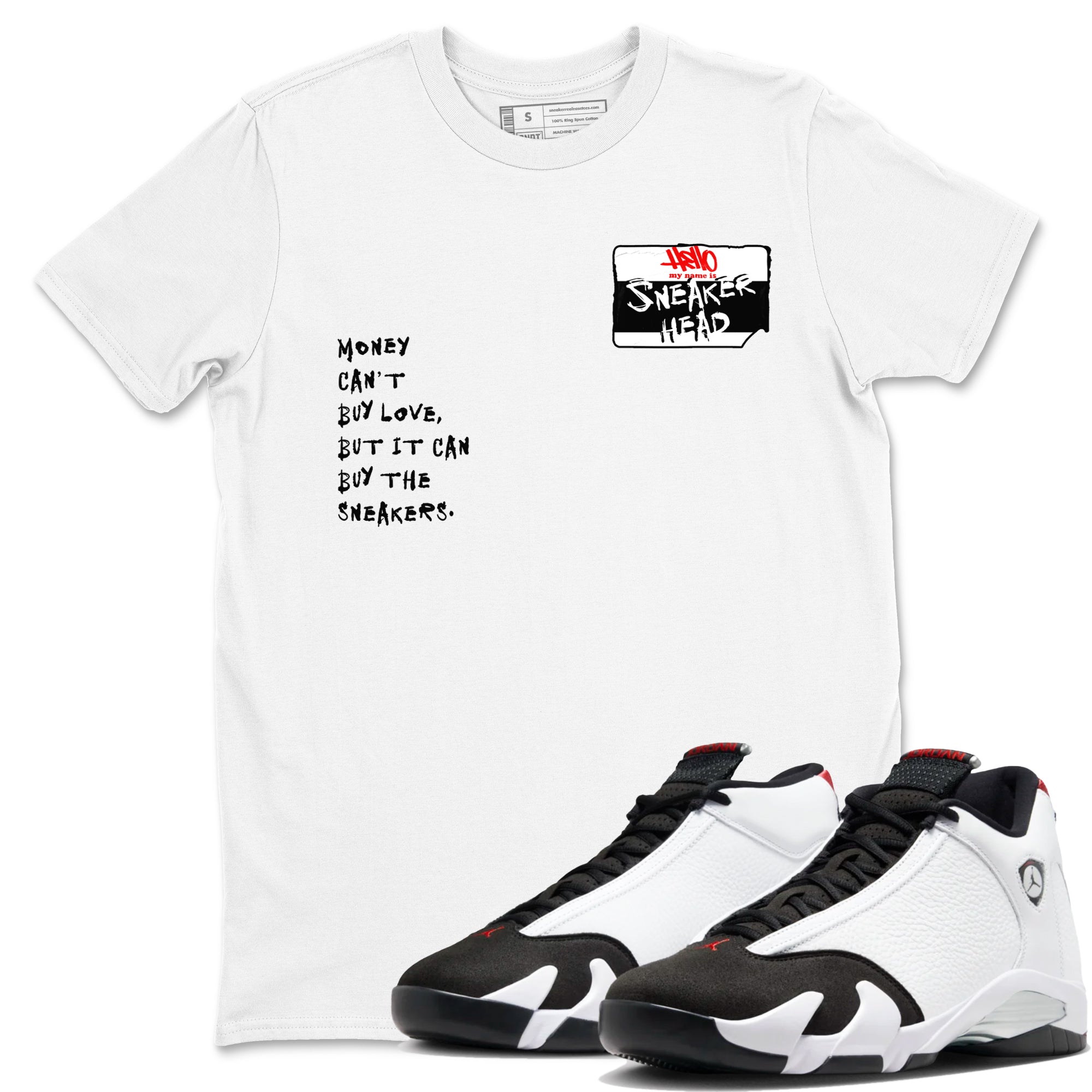 snkmatch Badge snkmatch Tees - Air Jordan 14 Black Toe