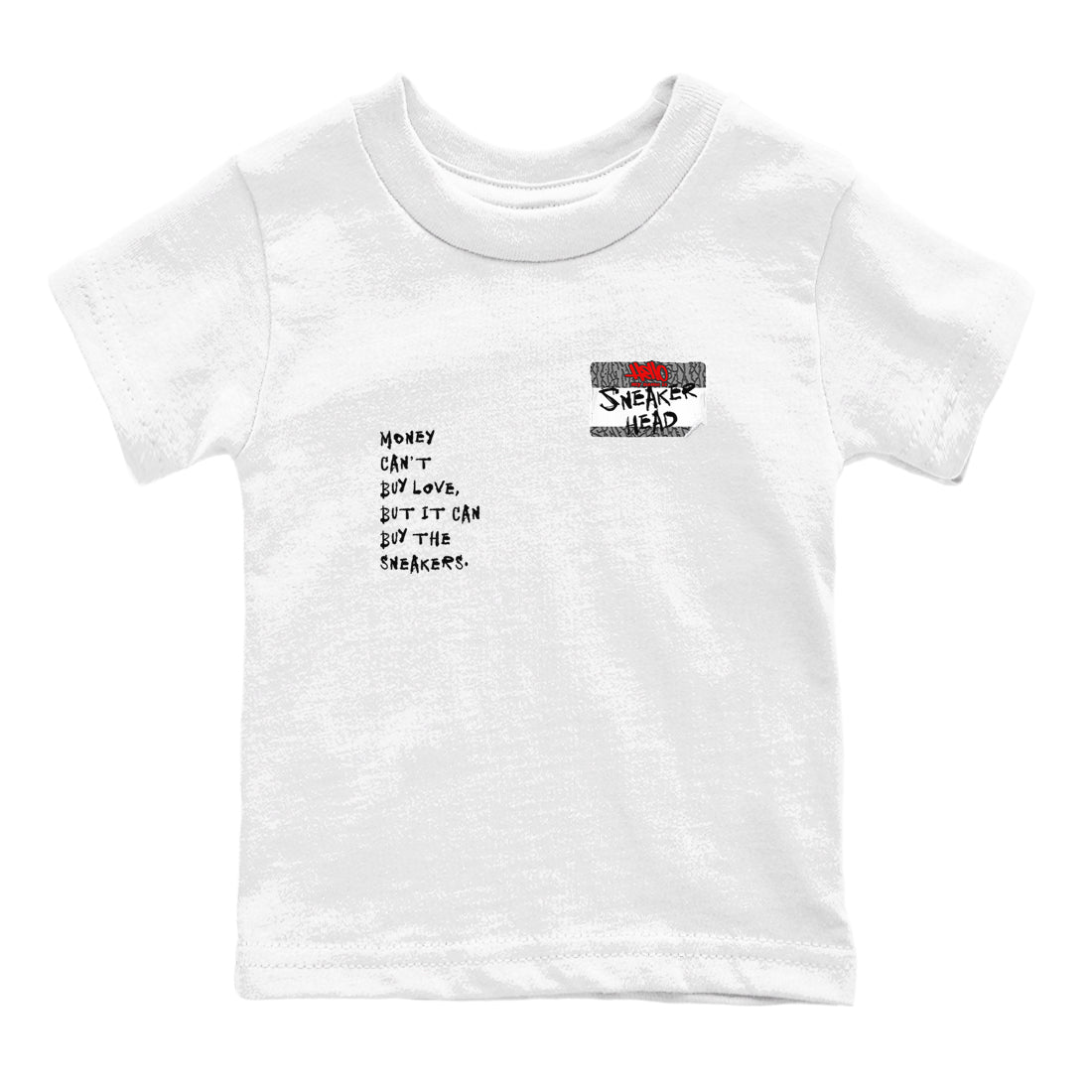 snkmatch Badge snkmatch Tees Kids - Air Jordan 3 Cement Grey
