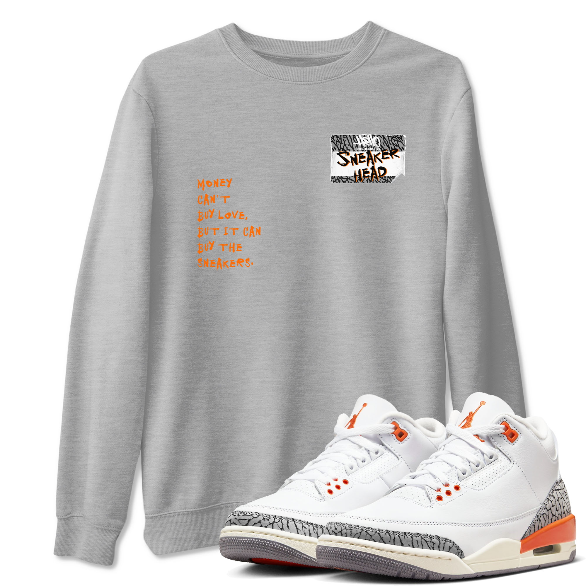 snkmatch Badge snkmatch Tees - Air Jordan 3 Georgia Peach
