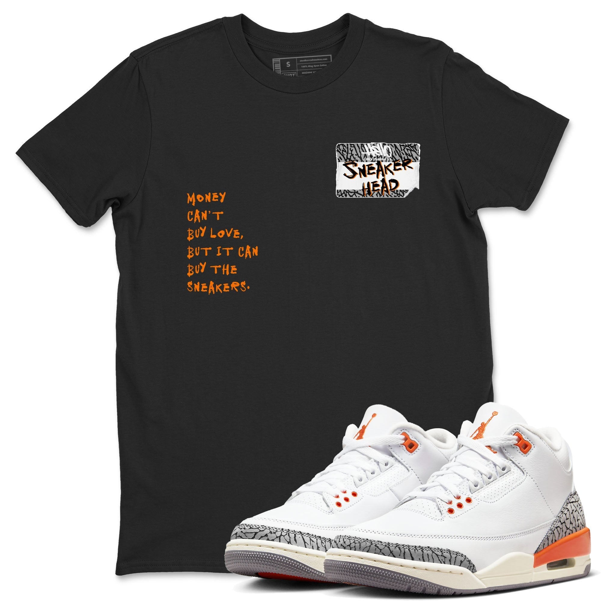 snkmatch Badge snkmatch Tees - Air Jordan 3 Georgia Peach