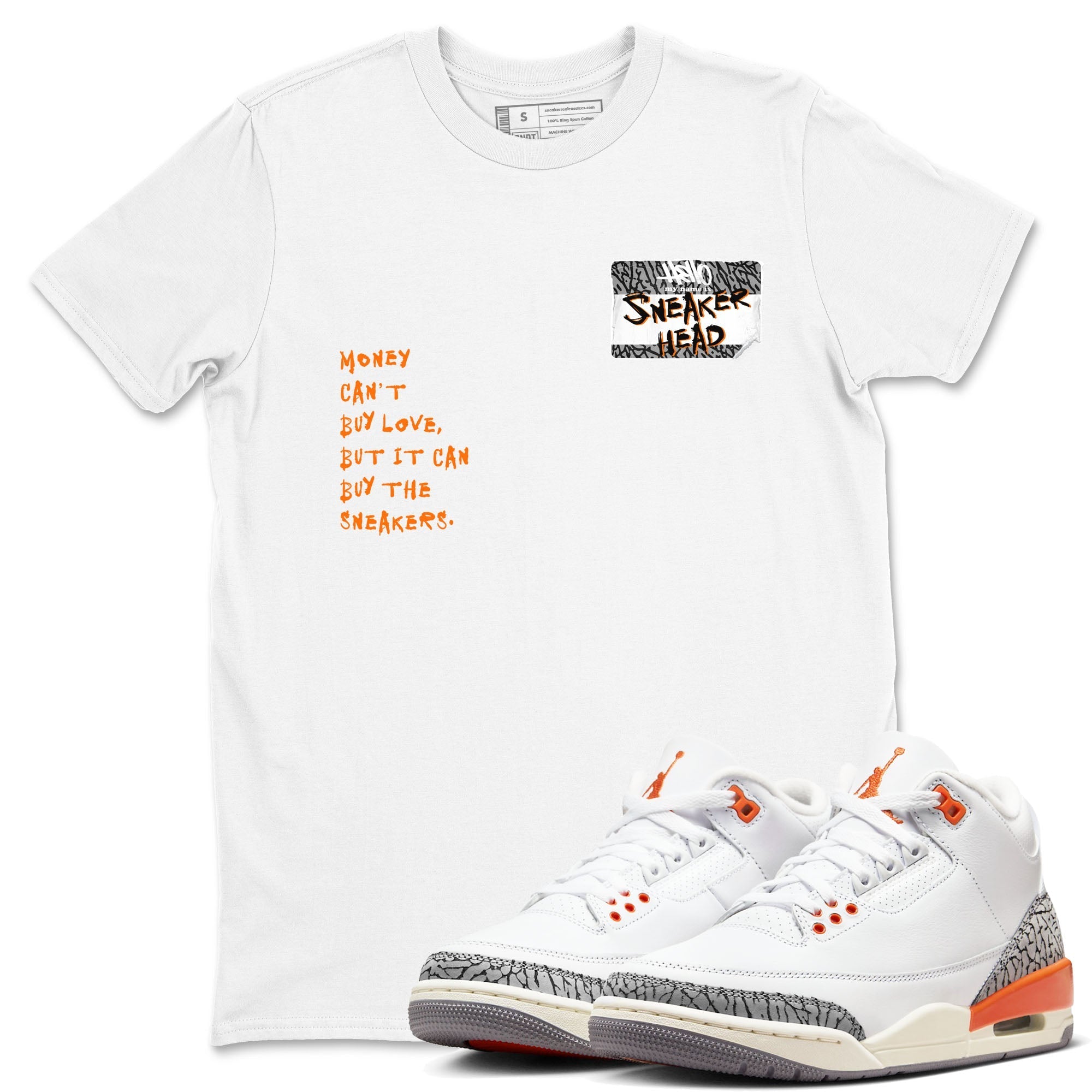 snkmatch Badge snkmatch Tees - Air Jordan 3 Georgia Peach