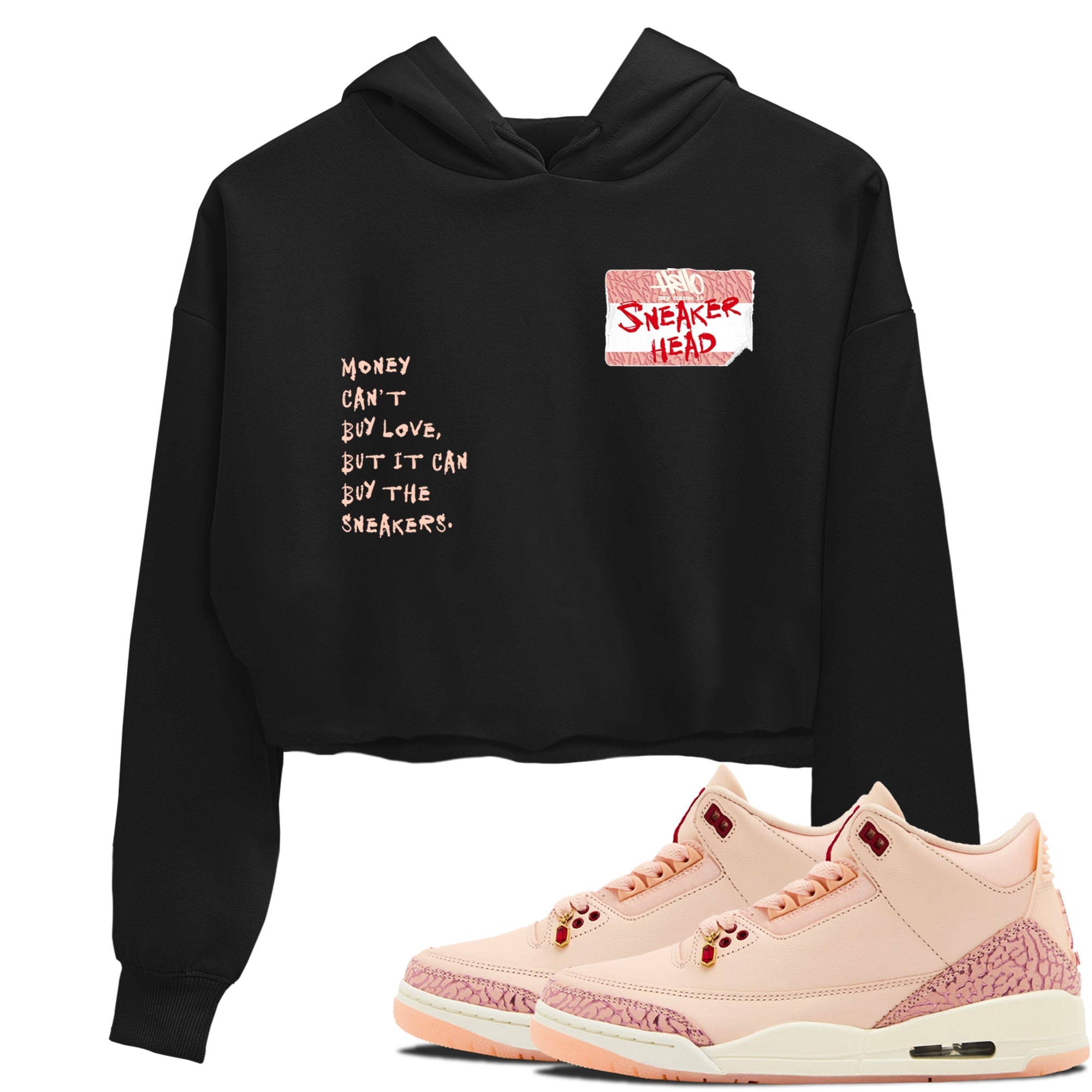 snkmatch Badge snkmatch Women's Top - Air Jordan 3 Valentines Day