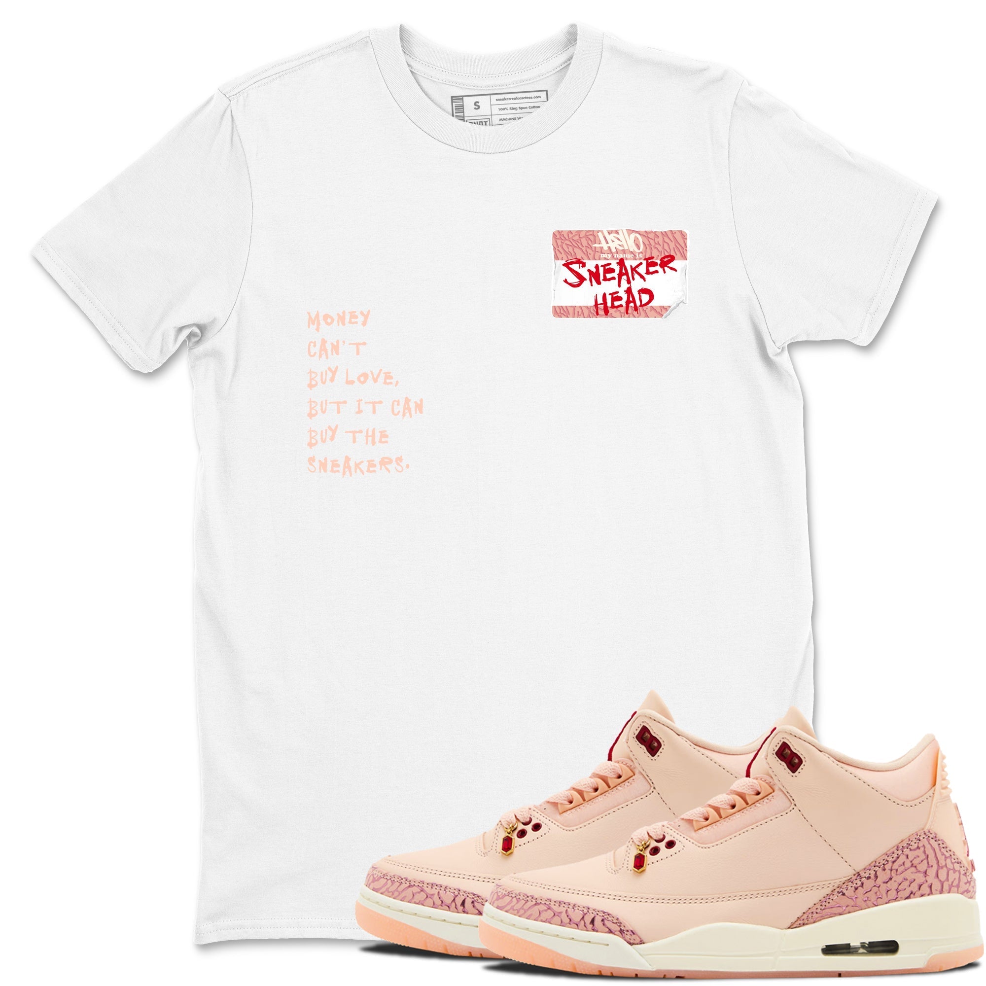 snkmatch Badge snkmatch Tees - Air Jordan 3 Valentines Day