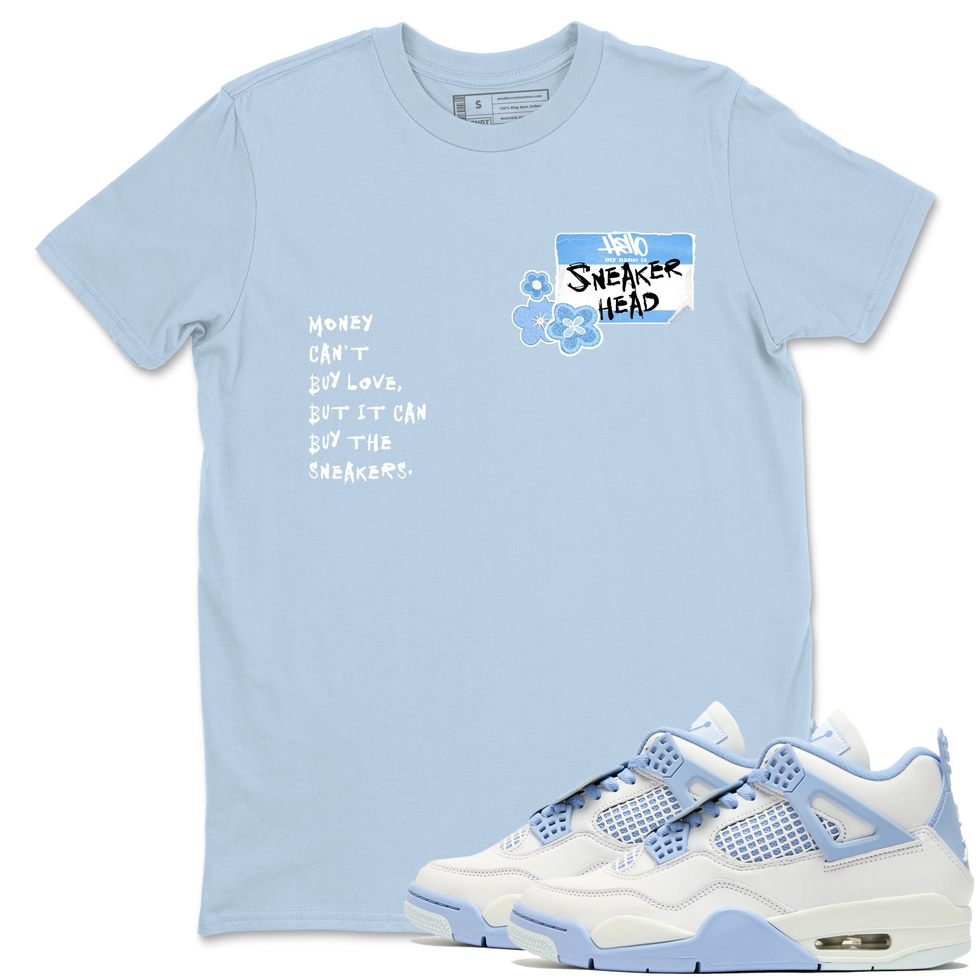 snkmatch Badge snkmatch Tees - Air Jordan 4 Forget Me Not