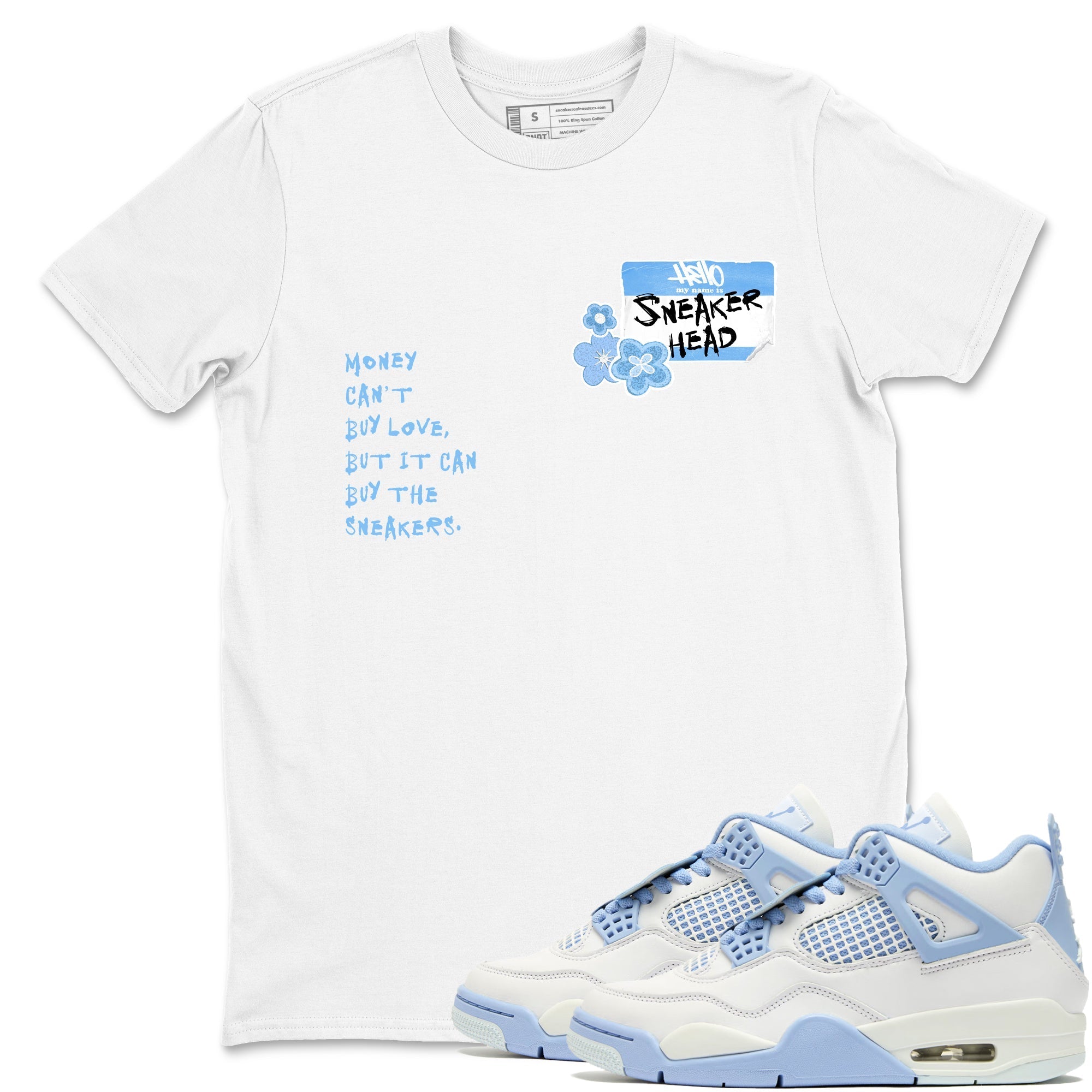 snkmatch Badge snkmatch Tees - Air Jordan 4 Forget Me Not