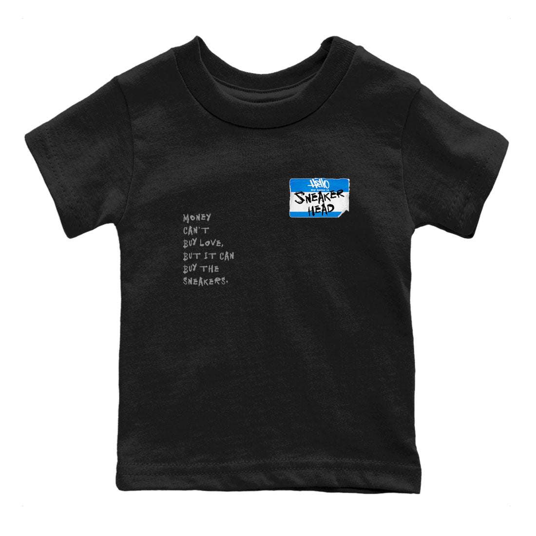 snkmatch Badge snkmatch Tees Kids - Air Jordan 4 Military Blue