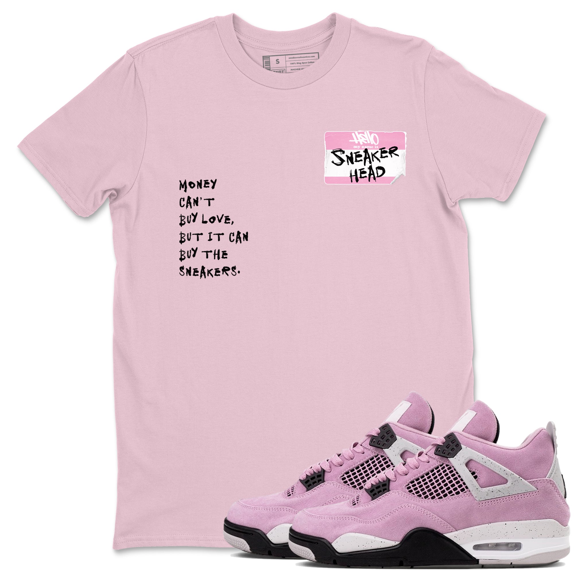 snkmatch Badge snkmatch Tees - Air Jordan 4 Orchid