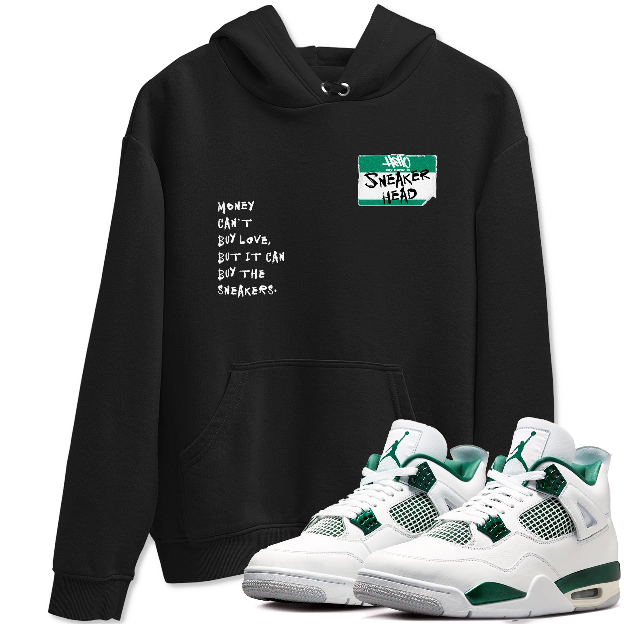 snkmatch Badge snkmatch Tees - Air Jordan 4 Oxidized Green